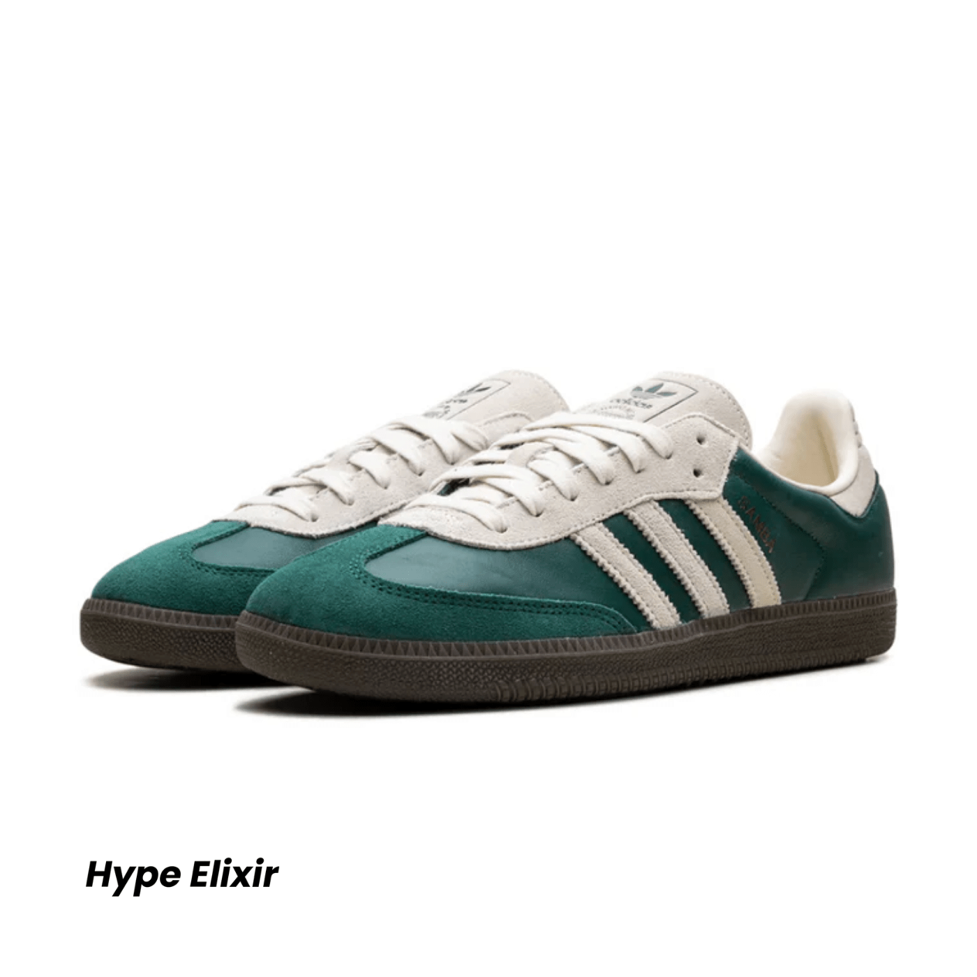 Adidas Samba OG Collegiate Green Cream White (Instant ship)