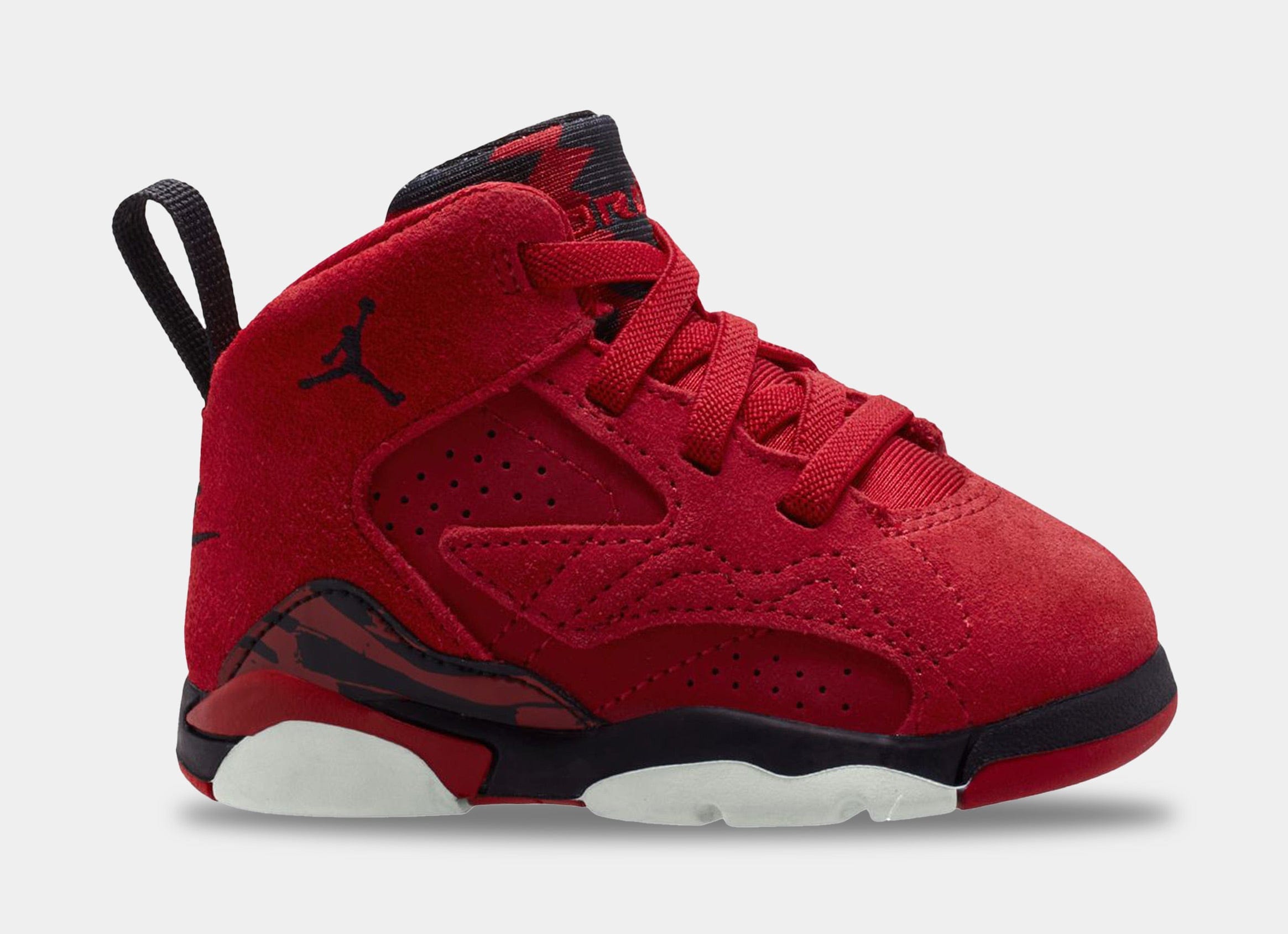 Air Jordan Jumpman MVP Infant Toddler Lifestyle Shoes (Gym Red/Black/White)