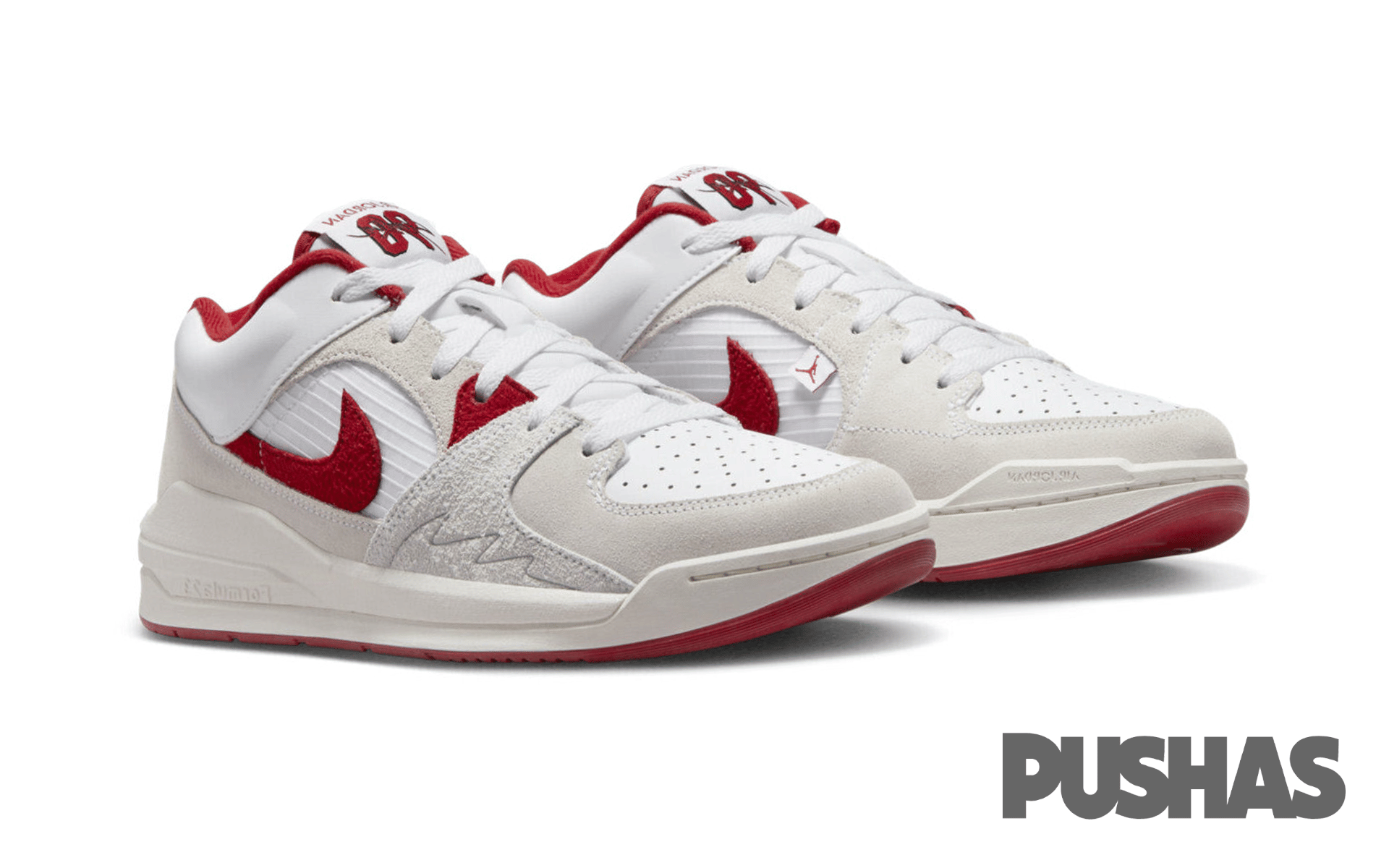 Air Jordan Stadium 90 White Varsity Red