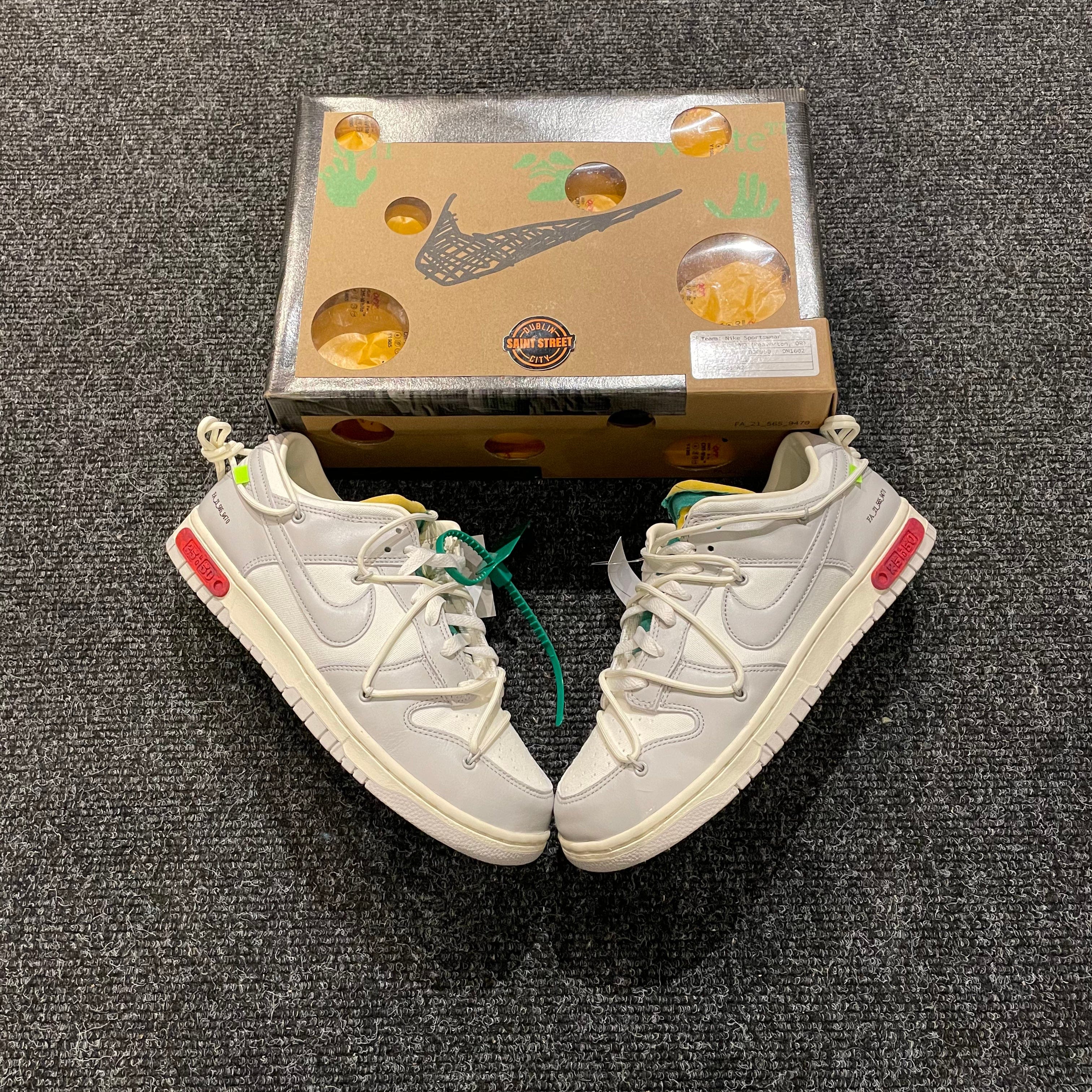Nike x Off White Dunk Low Lot 25