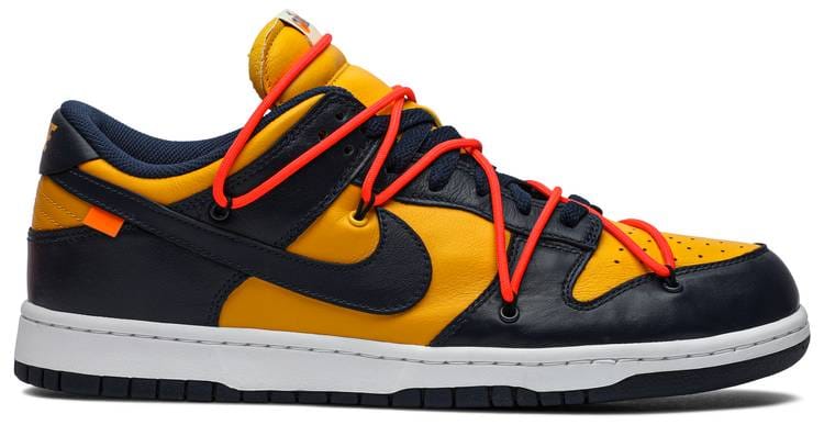 Nike Dunk Low Pro LTHR OFF WHITE/MICHIGAN
