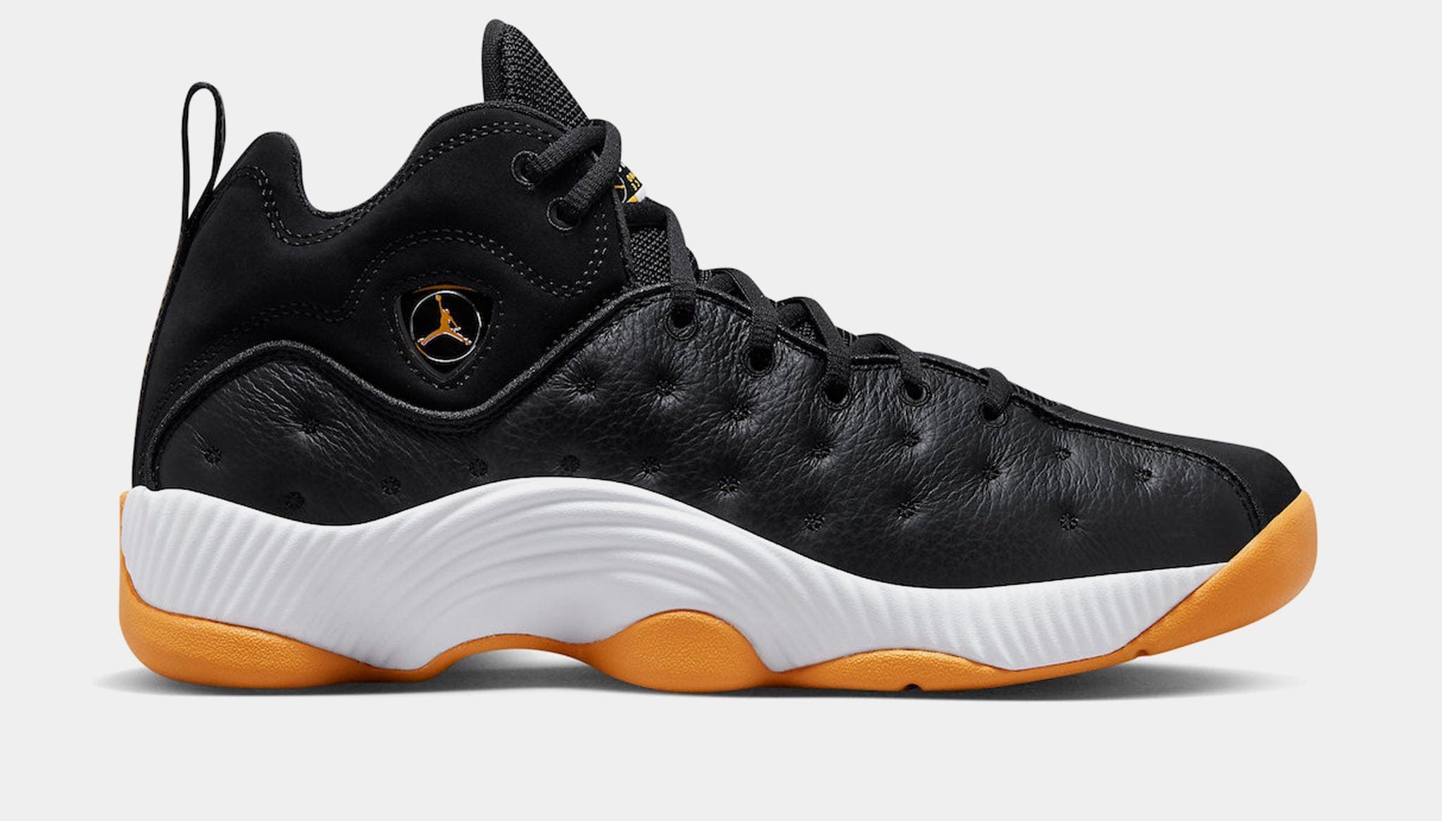 Nike Air Jordan Jumpman Team 2 Black Taxi Lifestyle Shoes (Black/White/Taxi)