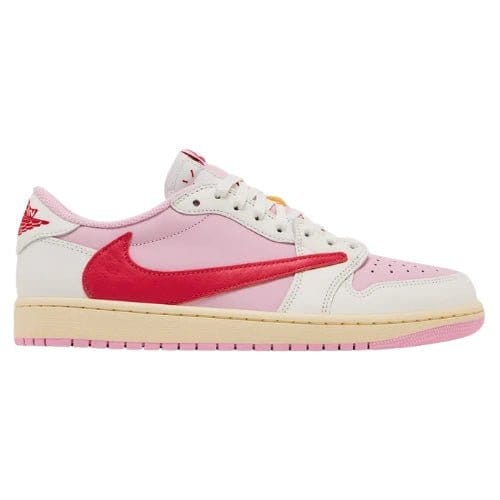 Nike Air Jordan 1 Retro Low OG SP Travis Scott Sail Tropical Pink IQ7604 101