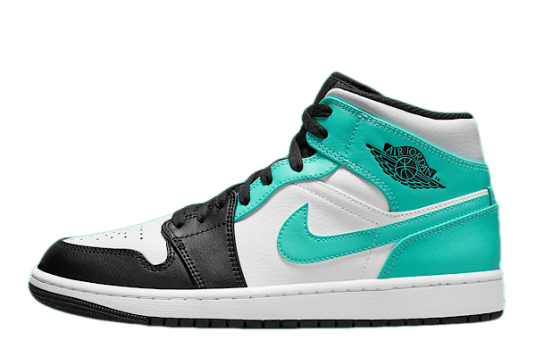 Air Jordan Jordan 1 Mid Tropical Twist Igloo الأردن 1 ميد تروبيكال تويست كوخ الإسكيمو
