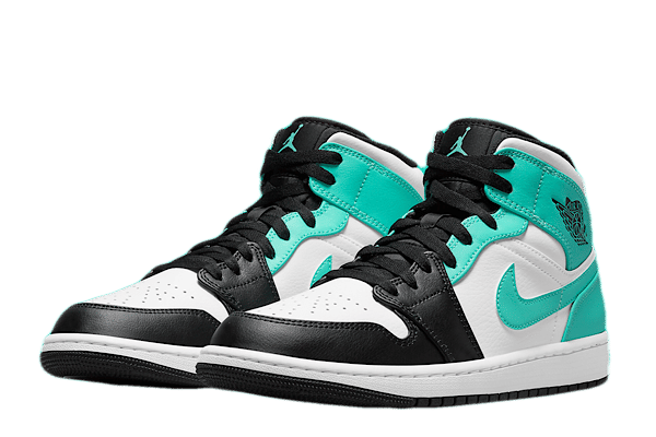 Air Jordan Jordan 1 Mid Tropical Twist Igloo الأردن 1 ميد تروبيكال تويست كوخ الإسكيمو