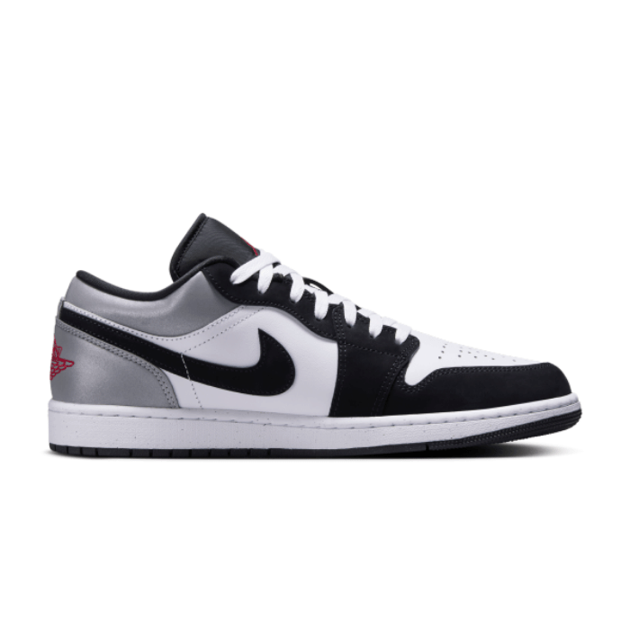 Air Jordan 1 Low SE White Fire Red Black Matte Silver (Instant ship)