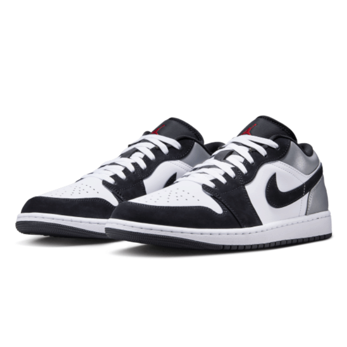 Air Jordan 1 Low SE White Fire Red Black Matte Silver (Instant ship)