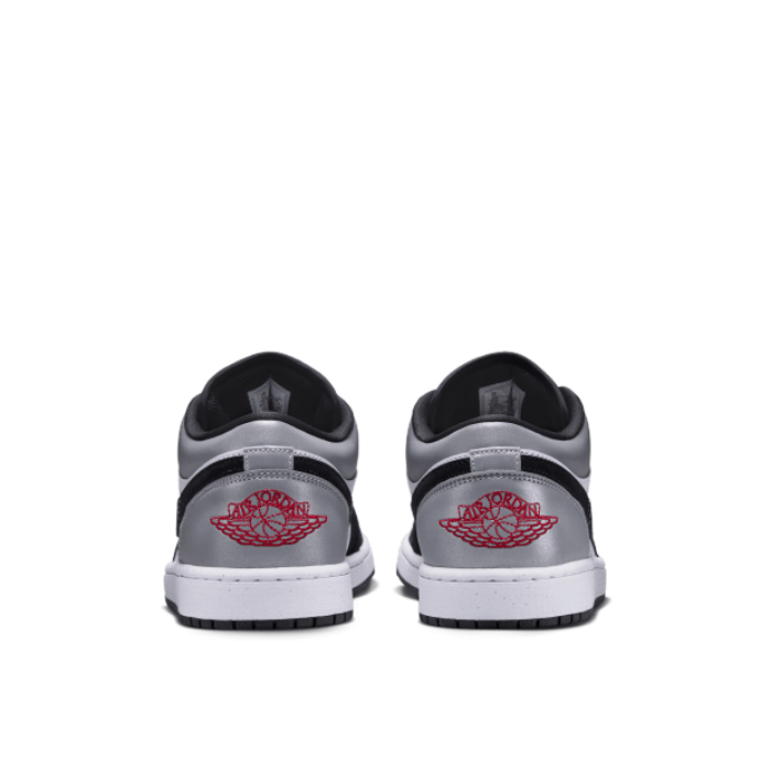 Air Jordan 1 Low SE White Fire Red Black Matte Silver (Instant ship)