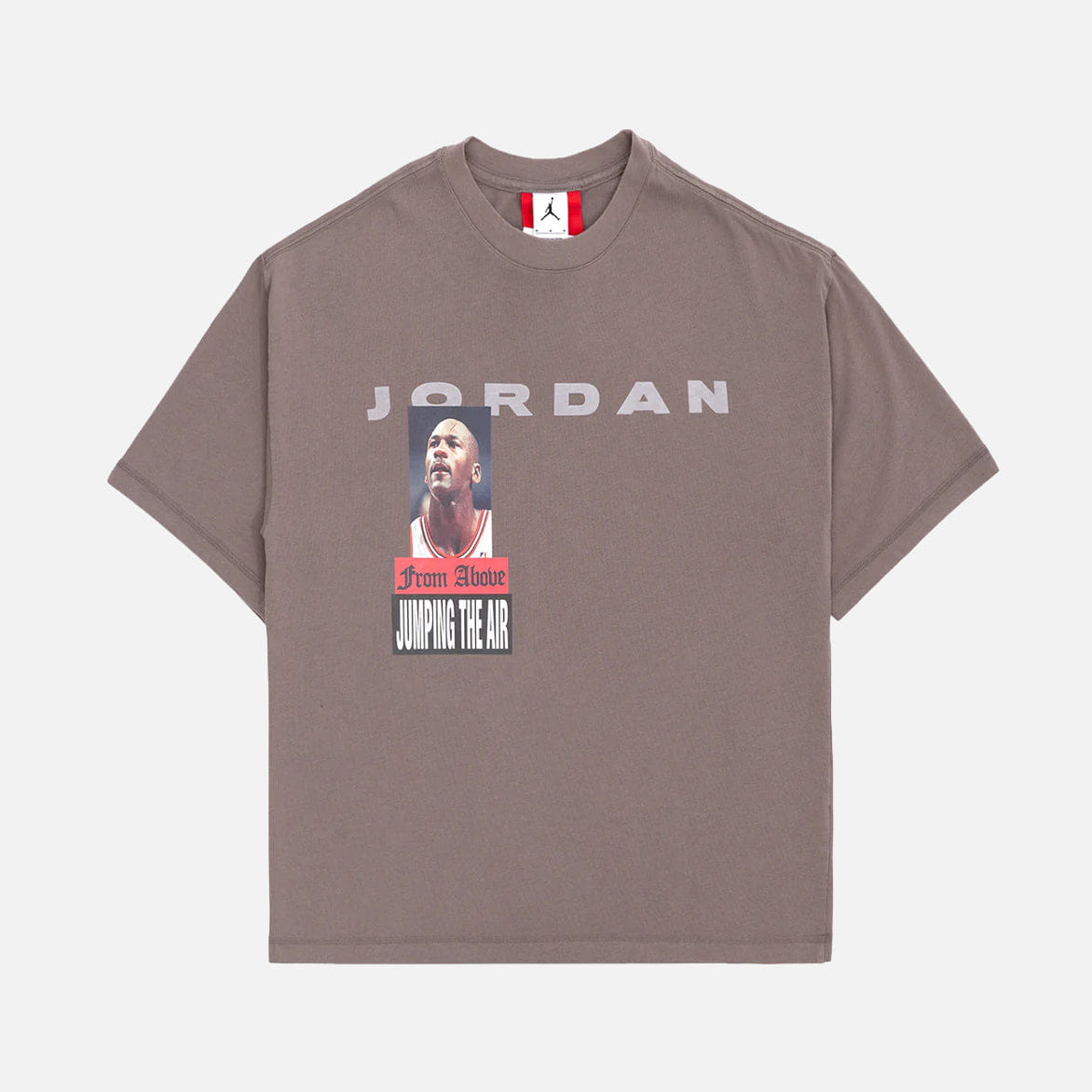 Air Jordan MJ IH ABOVE S/S T-Shirt - CAVE STONE
