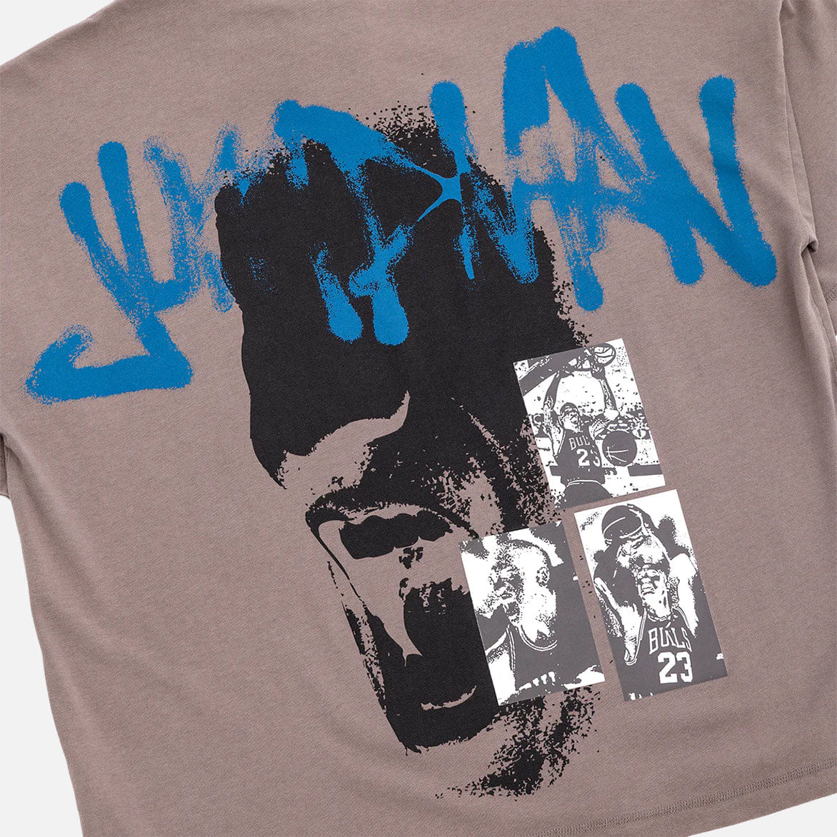 Air Jordan MJ IH ABOVE S/S T-Shirt - CAVE STONE