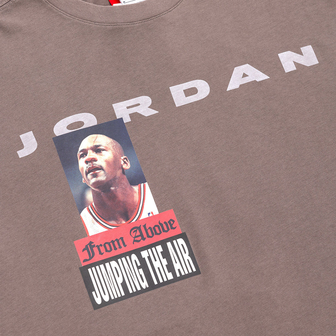 Air Jordan MJ IH ABOVE S/S T-Shirt - CAVE STONE