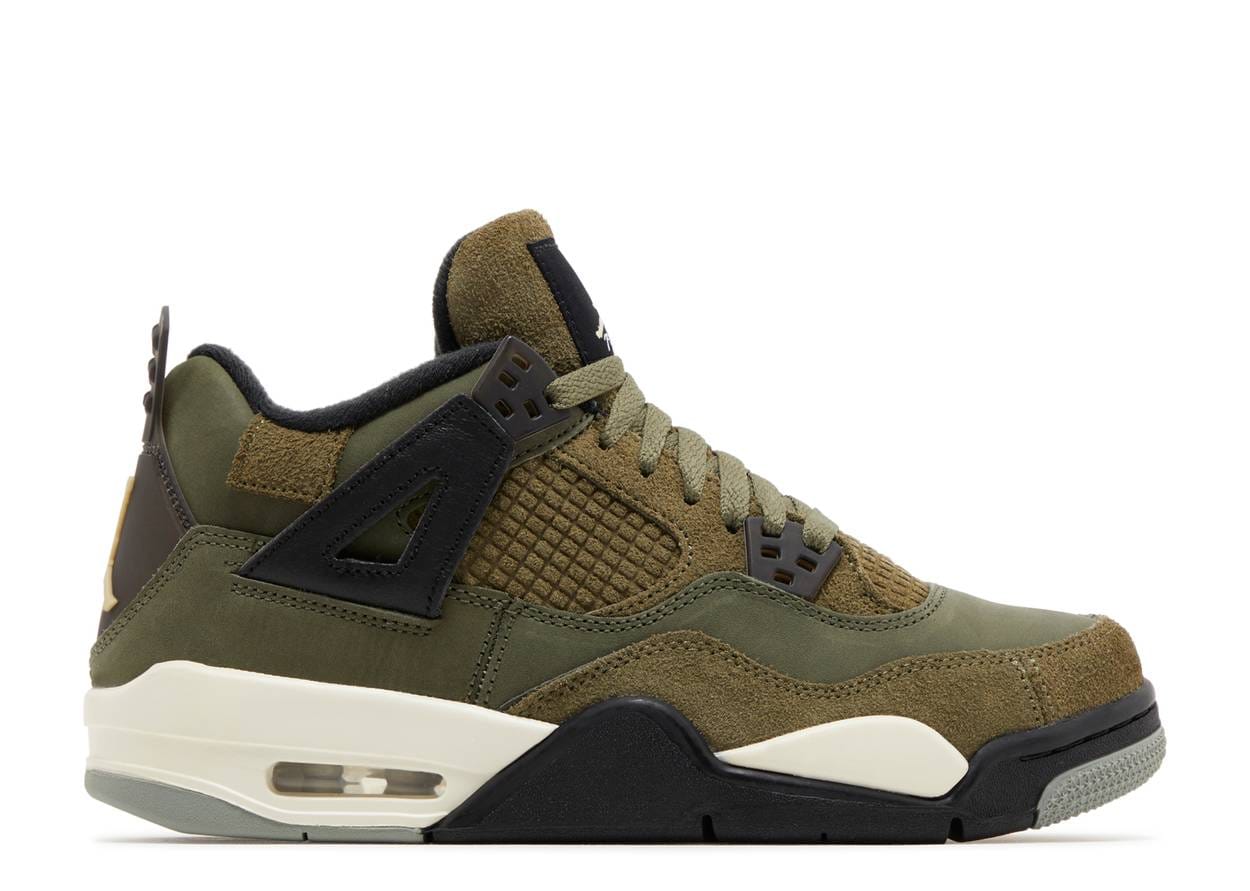 Air Jordan 4 Retro SE Craft Olive (GS/Juniors)