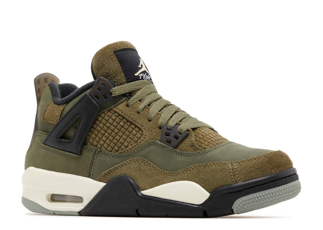 Air Jordan 4 Retro SE Craft Olive (GS/Juniors)