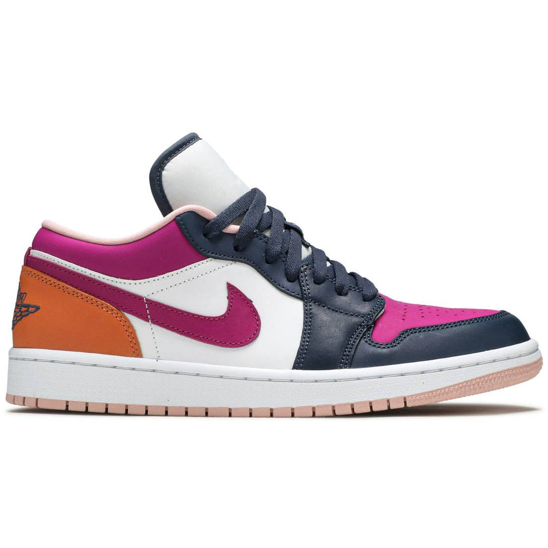Air Jordan 1 Low Mismatched - Purple Magenta (2021) (Wmns)
