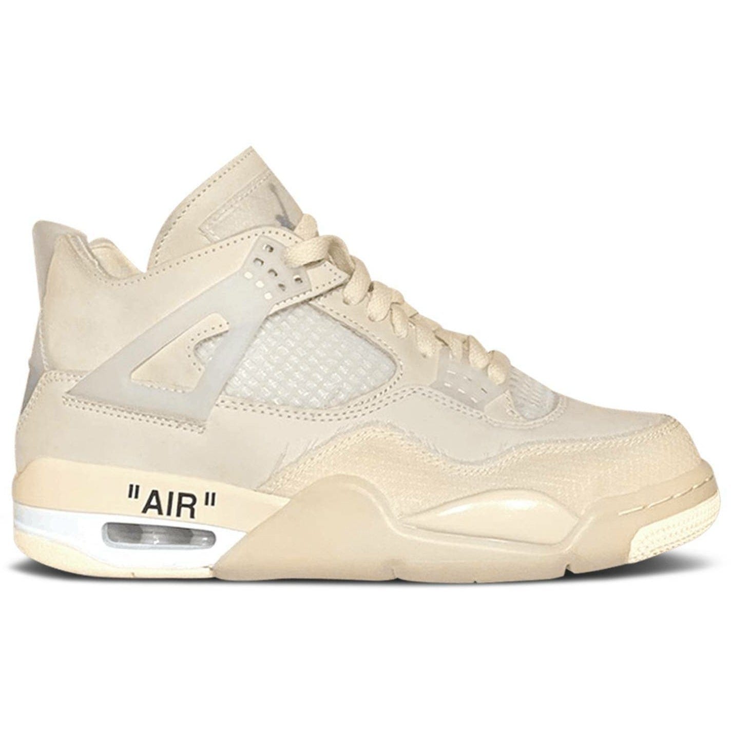 Air Jordan Off - White x Air Jordan 4 Retro Sail (2020) (Wmns)