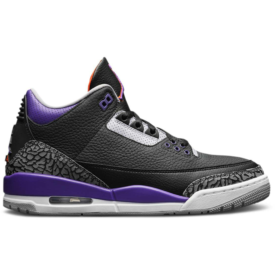 Air Jordan 3 Retro Black Court Purple (2020)