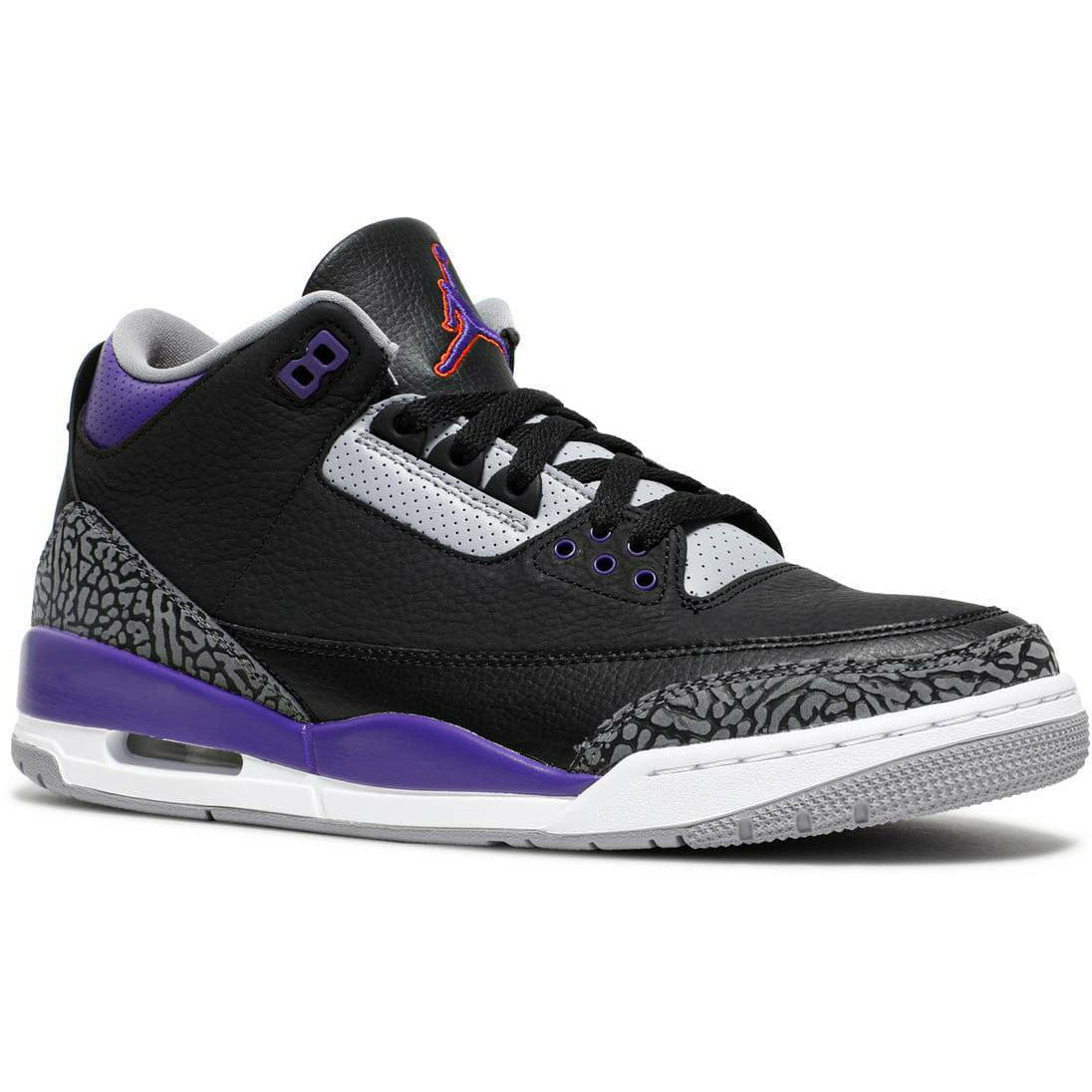Air Jordan 3 Retro Black Court Purple (2020)