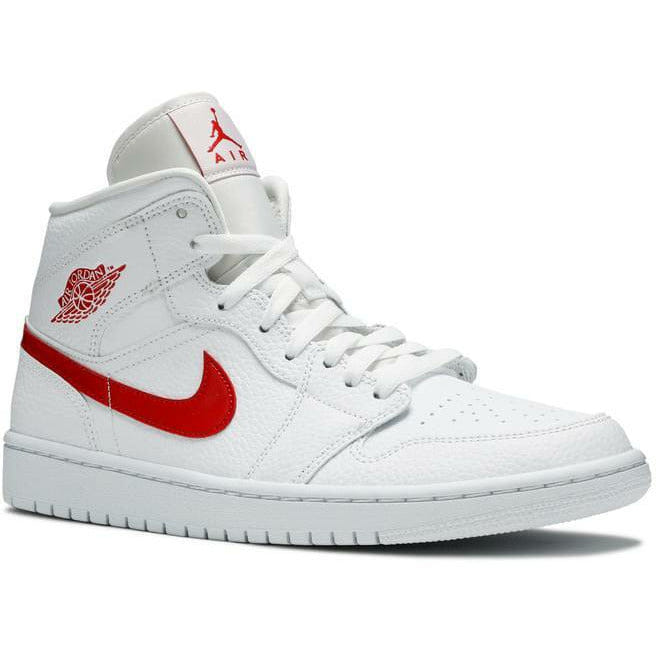 Air Jordan 1 Mid White University Red (2020) (Wmns)