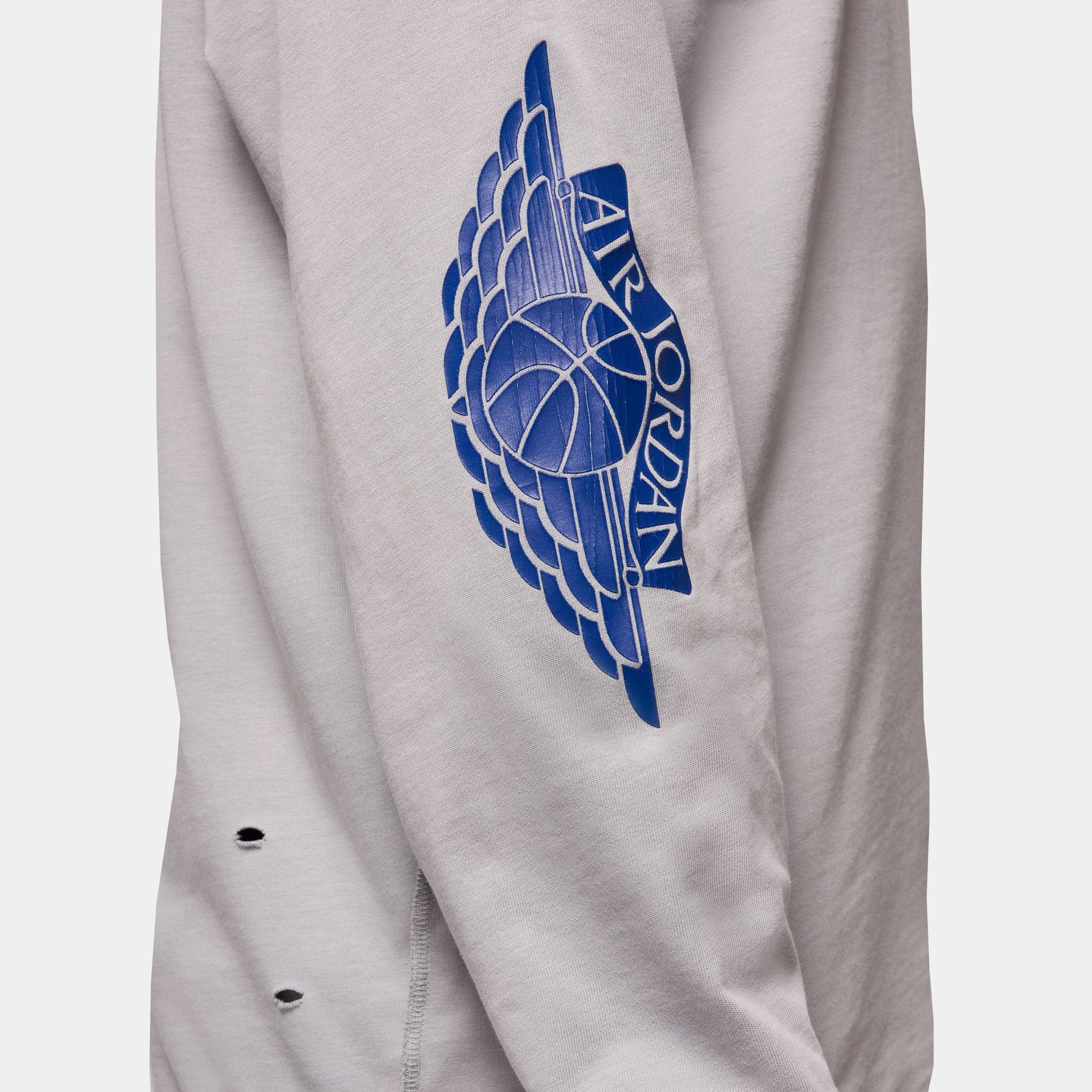 Air Jordan Rare Air 85 Mens Long Sleeve Shirt (Grey/Navy)