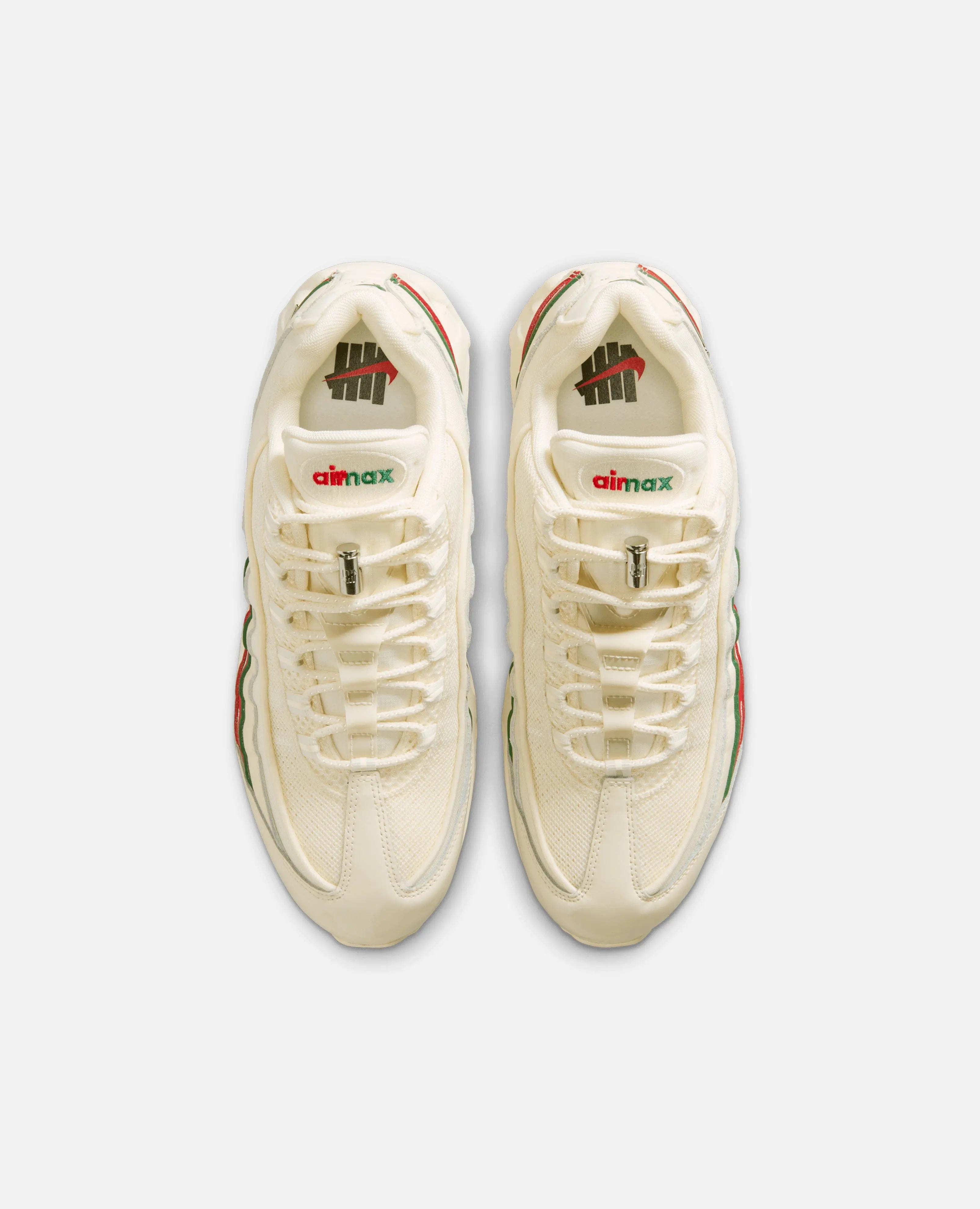 Nike Air Max 95 x Undefeated (Sail/Metallic Silver - Gorge Green)