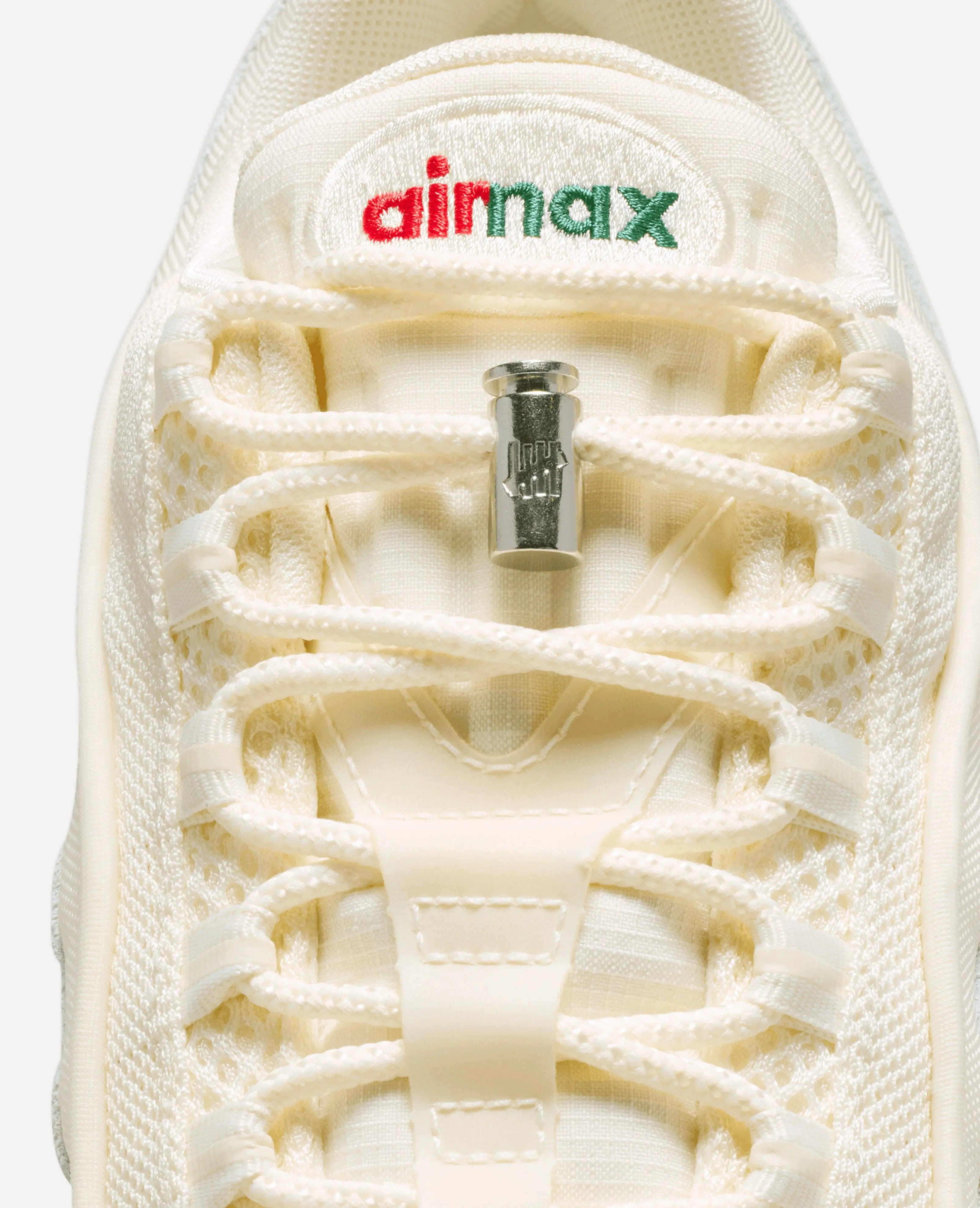 Nike Air Max 95 x Undefeated (Sail/Metallic Silver - Gorge Green)