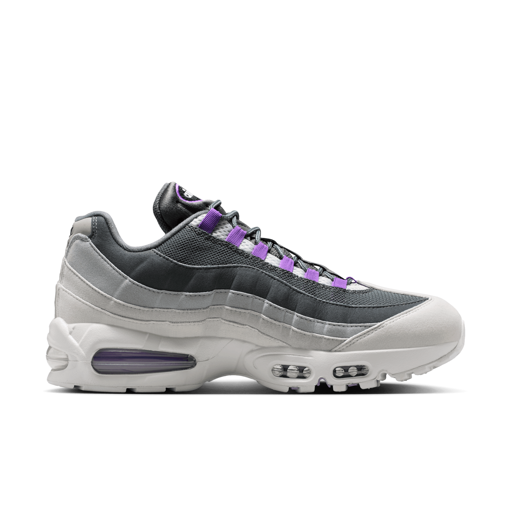 Nike AIR MAX 95 OG BIG BUBBLE - PHOTON DUST / BRIGHT VIOLET