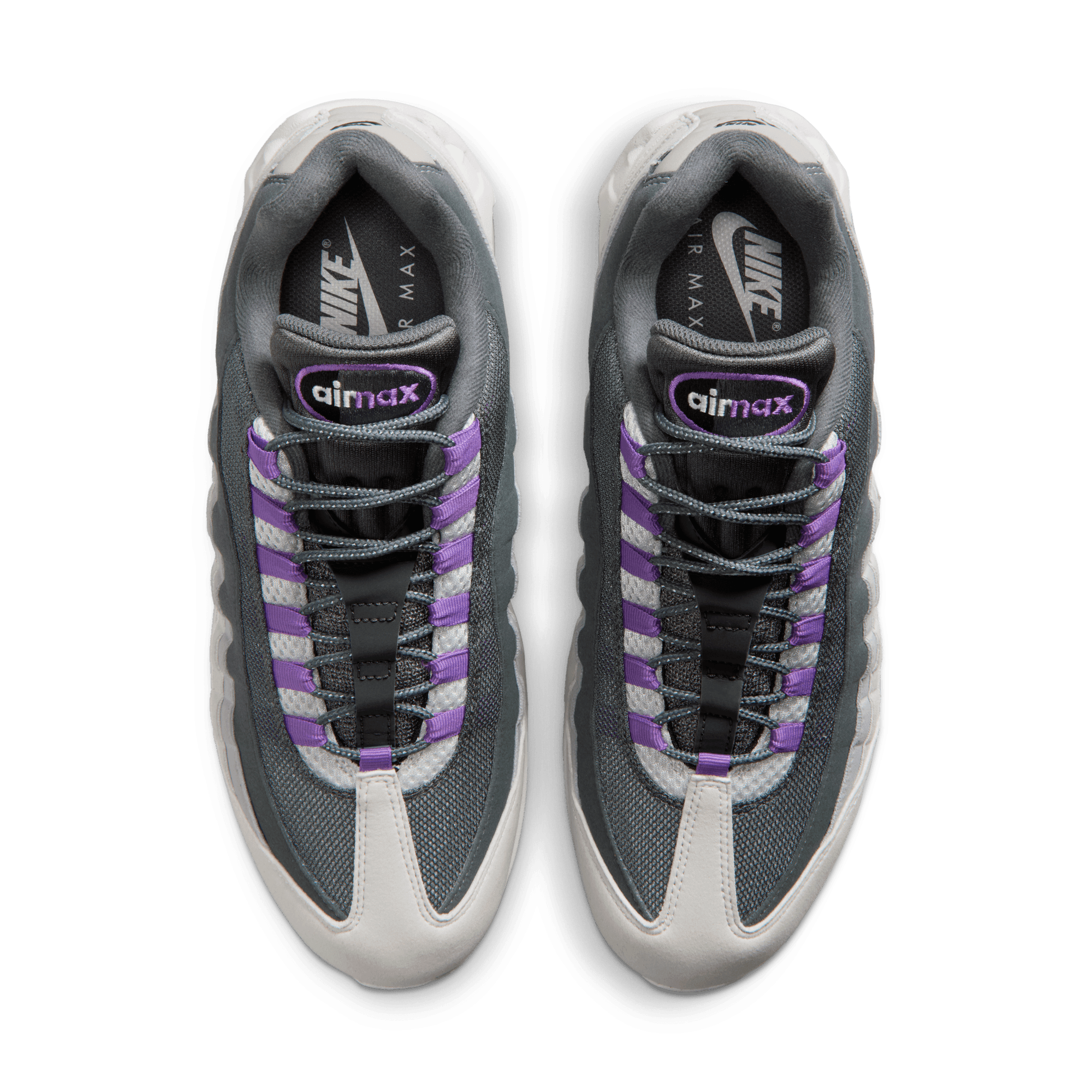 Nike AIR MAX 95 OG BIG BUBBLE - PHOTON DUST / BRIGHT VIOLET
