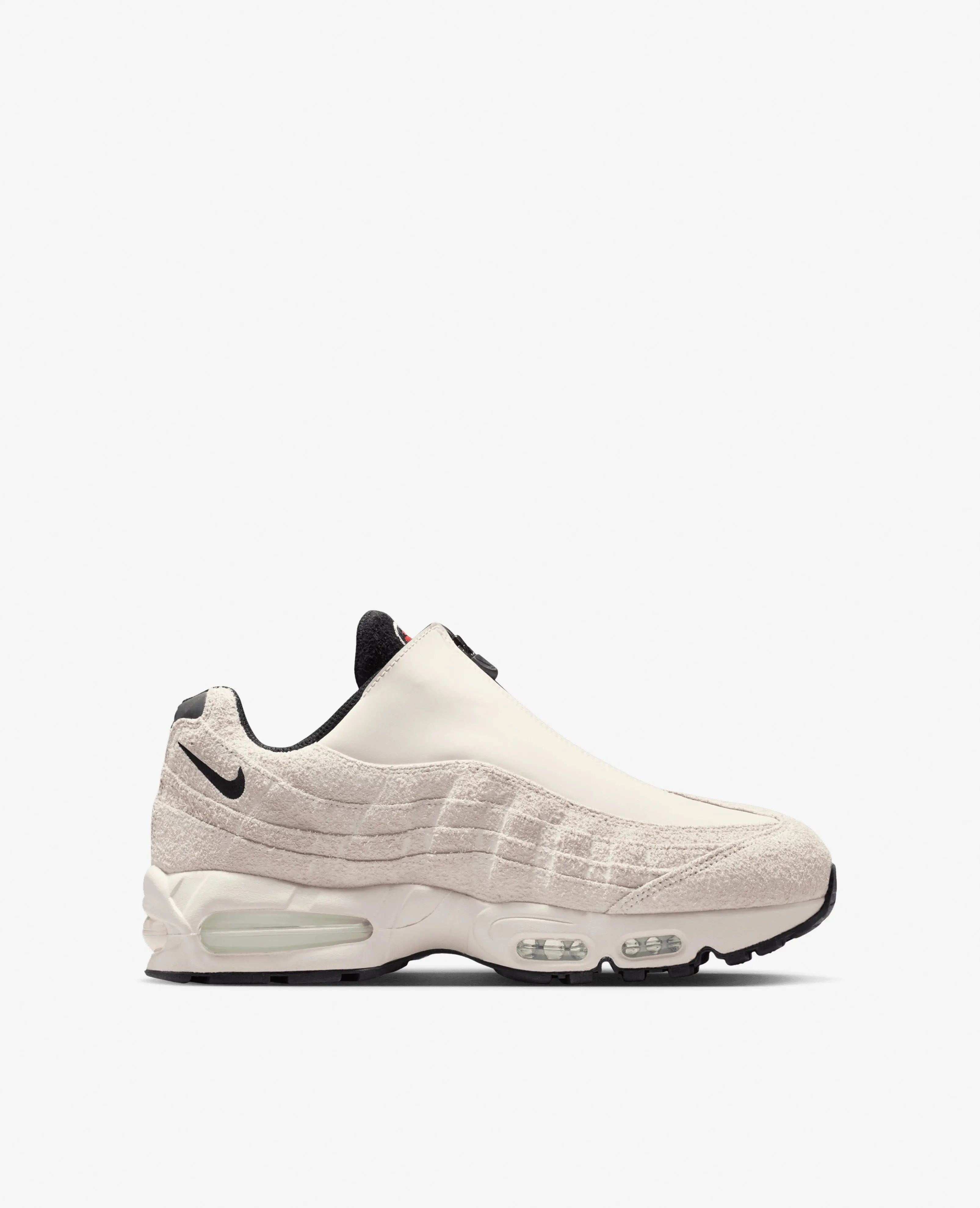 Nike Air Max 95 Big Bubble Zip Sp (Phantom/Black - Light Crimson - Smoke Grey)