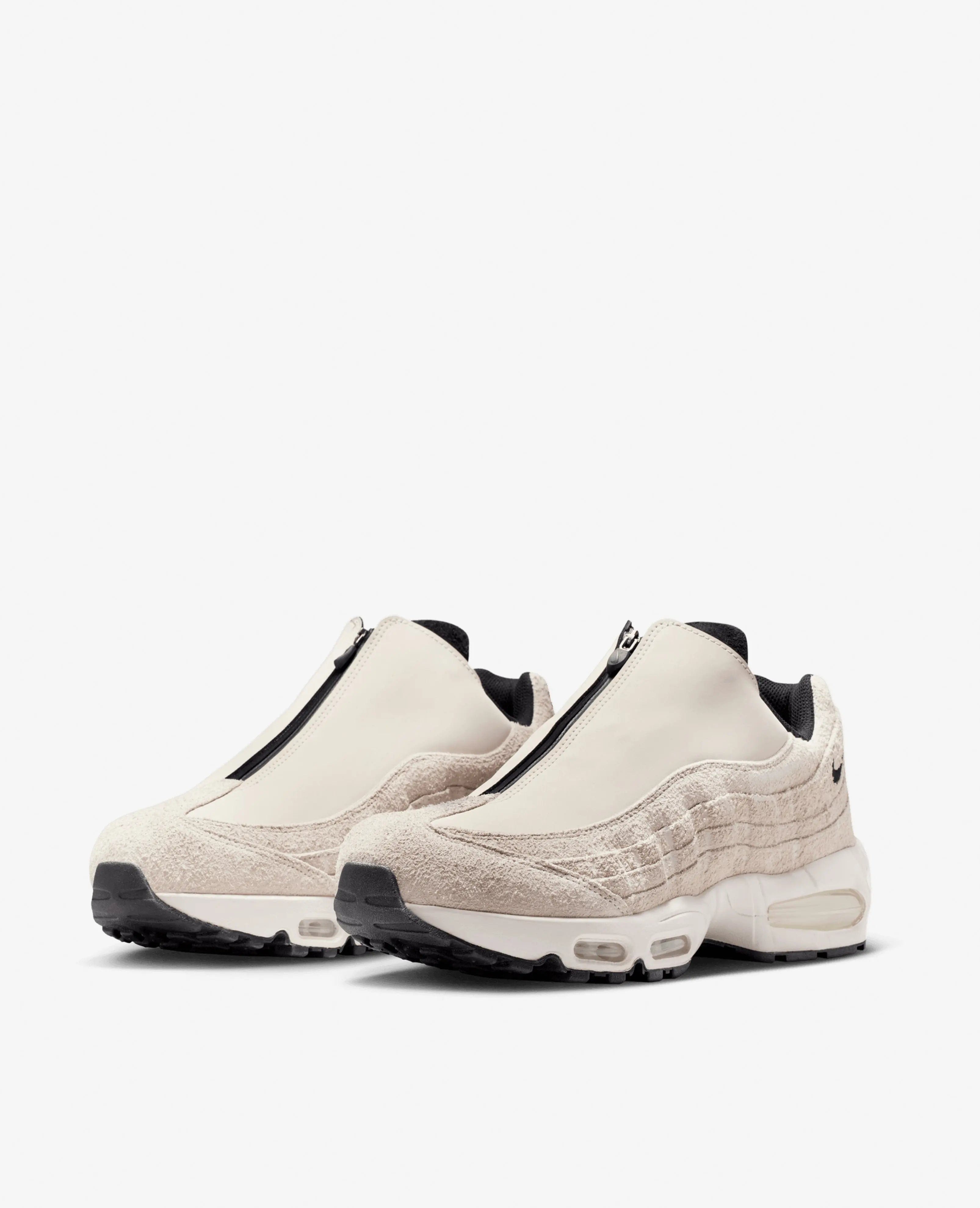 Nike Air Max 95 Big Bubble Zip Sp (Phantom/Black - Light Crimson - Smoke Grey)