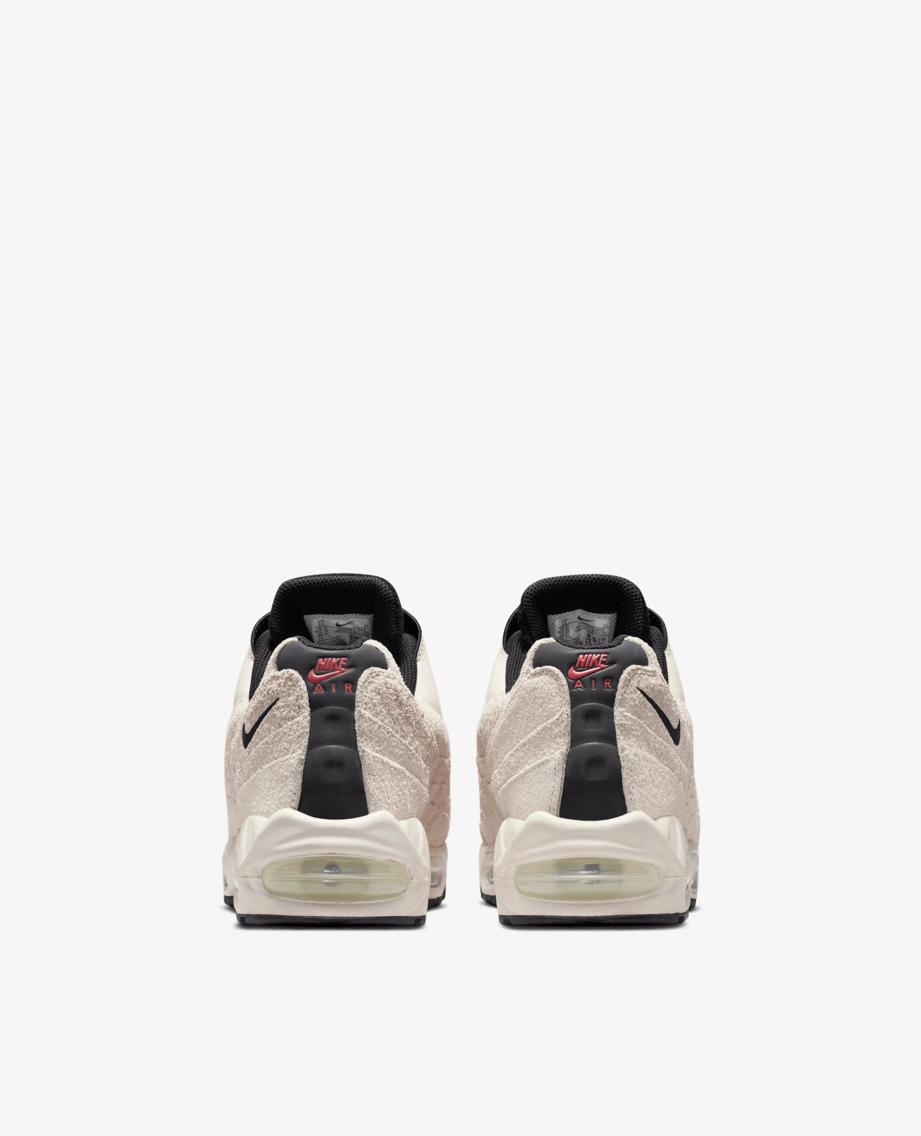 Nike Air Max 95 Big Bubble Zip Sp (Phantom/Black - Light Crimson - Smoke Grey)