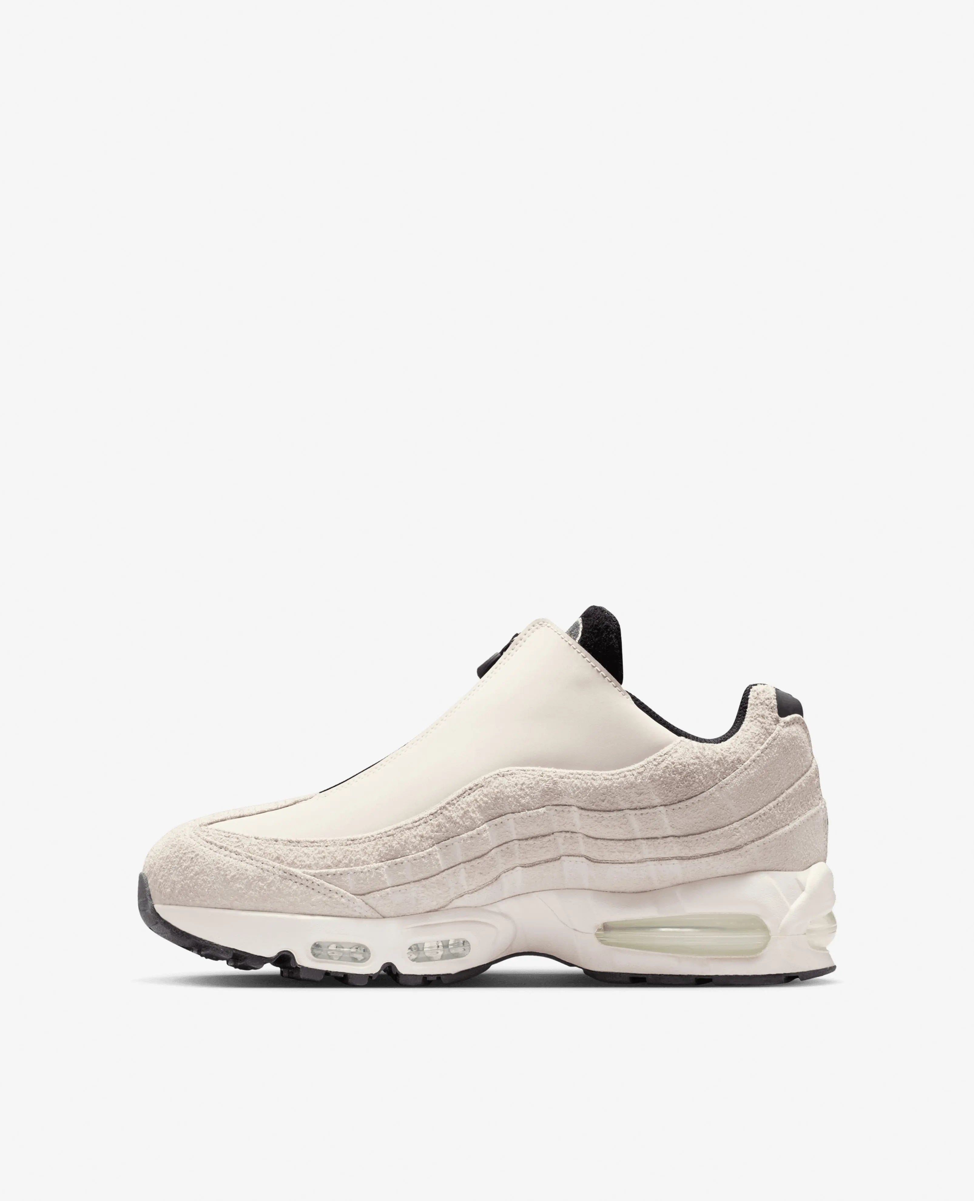 Nike Air Max 95 Big Bubble Zip Sp (Phantom/Black - Light Crimson - Smoke Grey)