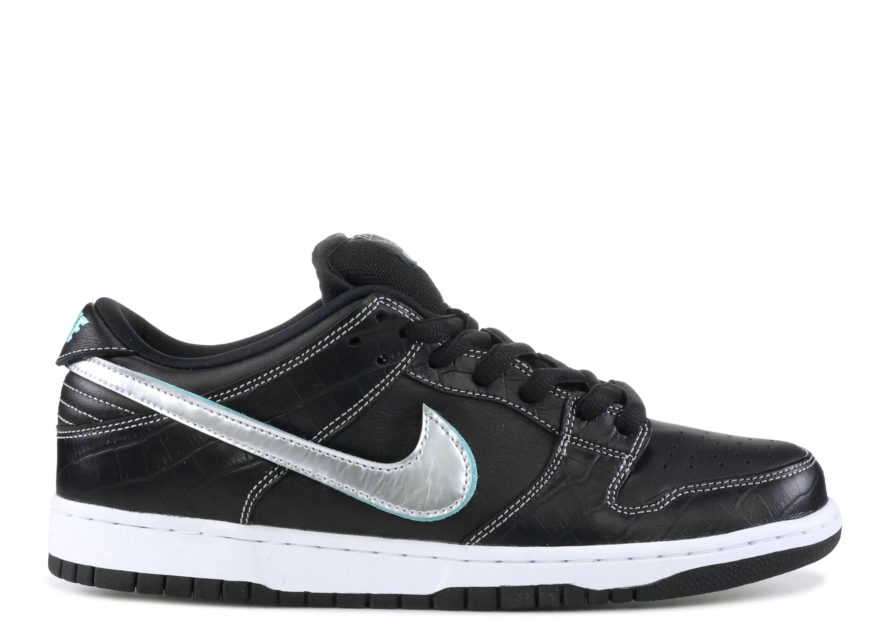 Nike Diamond Supply Co. x Dunk Low Pro SB Black Diamond