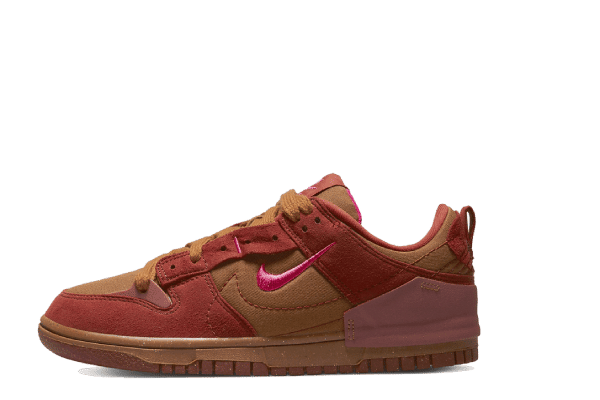 Nike Dunk Low Disrupt 2 Desert Bronze Pink Prime (W) دانك لو ديبليت 2 ديزرت برونز وردي برايم (W)