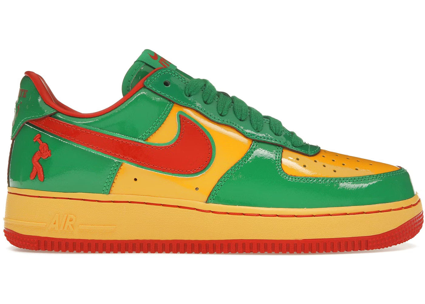 Nike Air Force 1 Low Lil Yachty Concrete Boys Lucky Green (WORN)