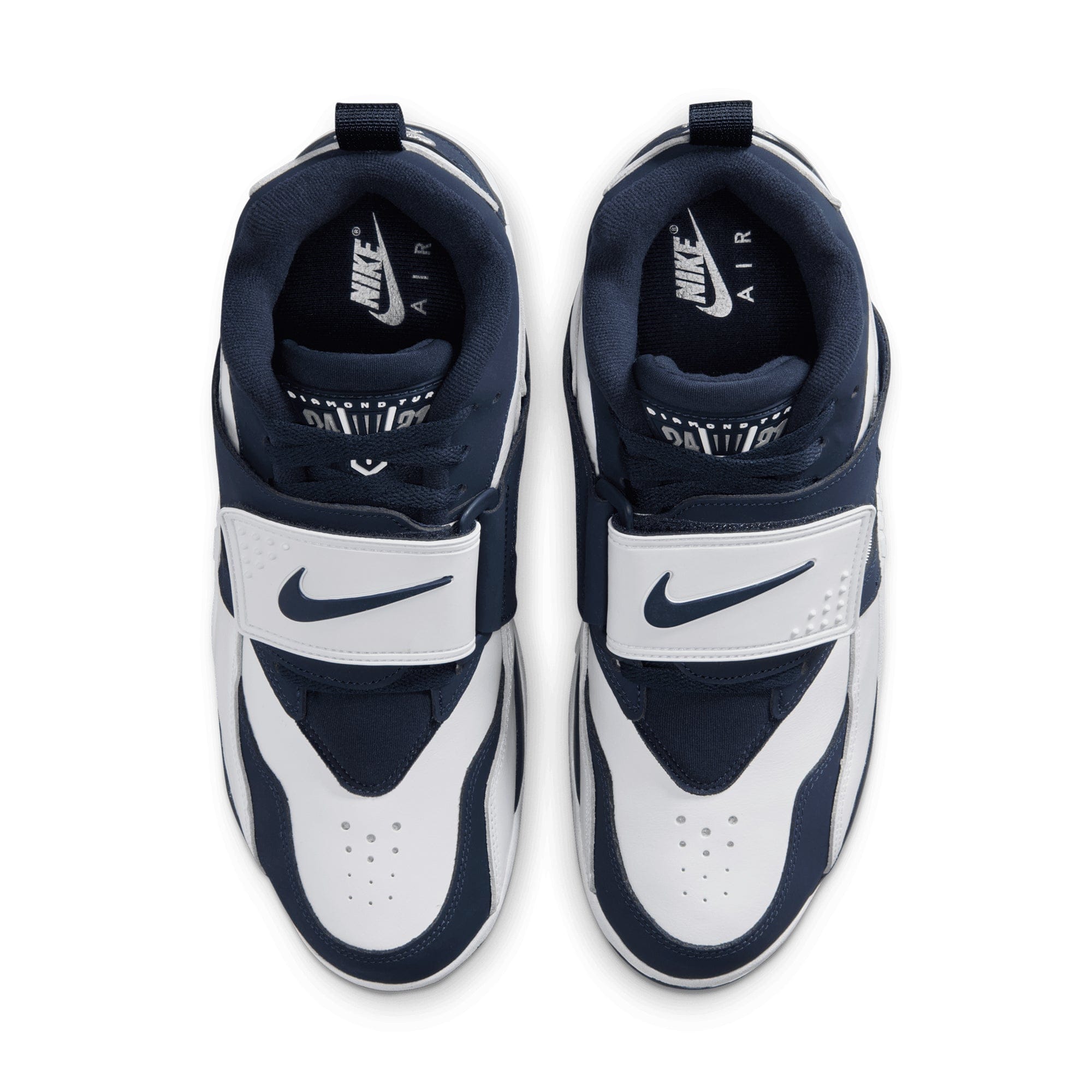 Nike Air Diamond Turf WHITE/COLLEGE NAVY FZ8224 - 101