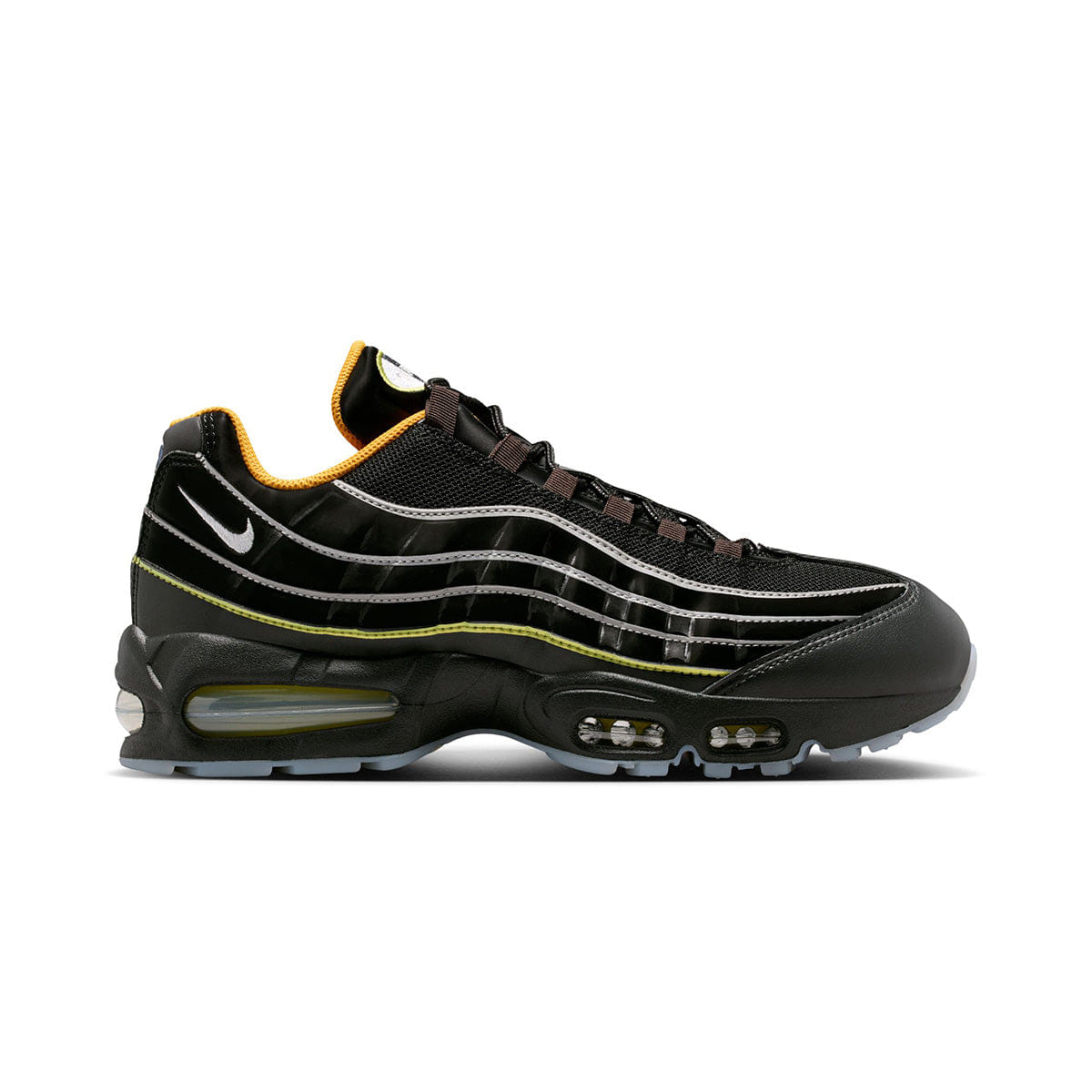 Nike Air Max 95 Big Bubble BLACK/WHITE/GOLD LEAF/PEAR