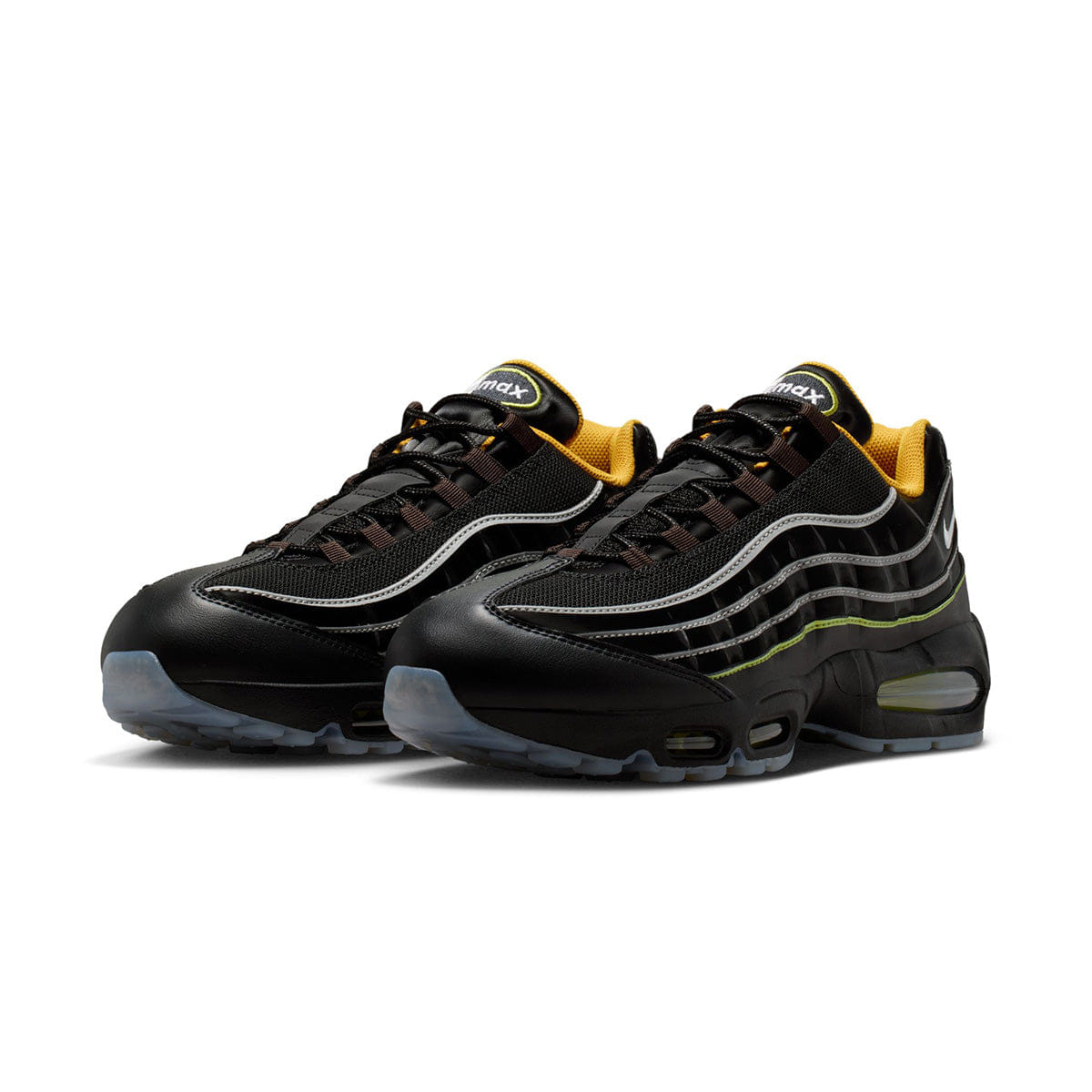 Nike Air Max 95 Big Bubble BLACK/WHITE/GOLD LEAF/PEAR