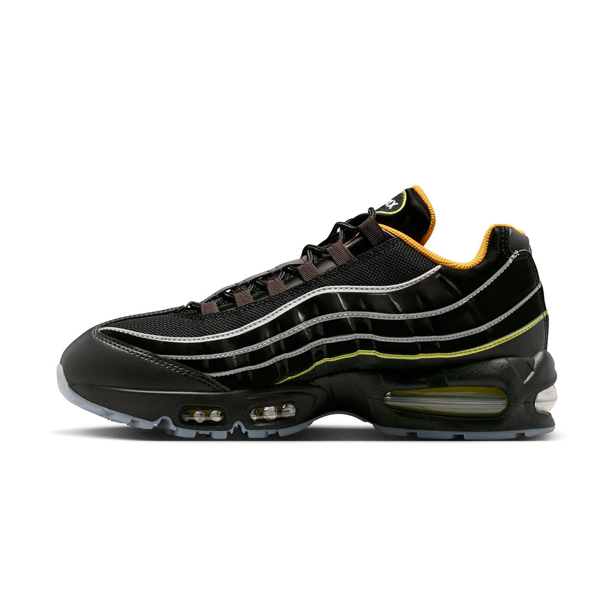 Nike Air Max 95 Big Bubble BLACK/WHITE/GOLD LEAF/PEAR