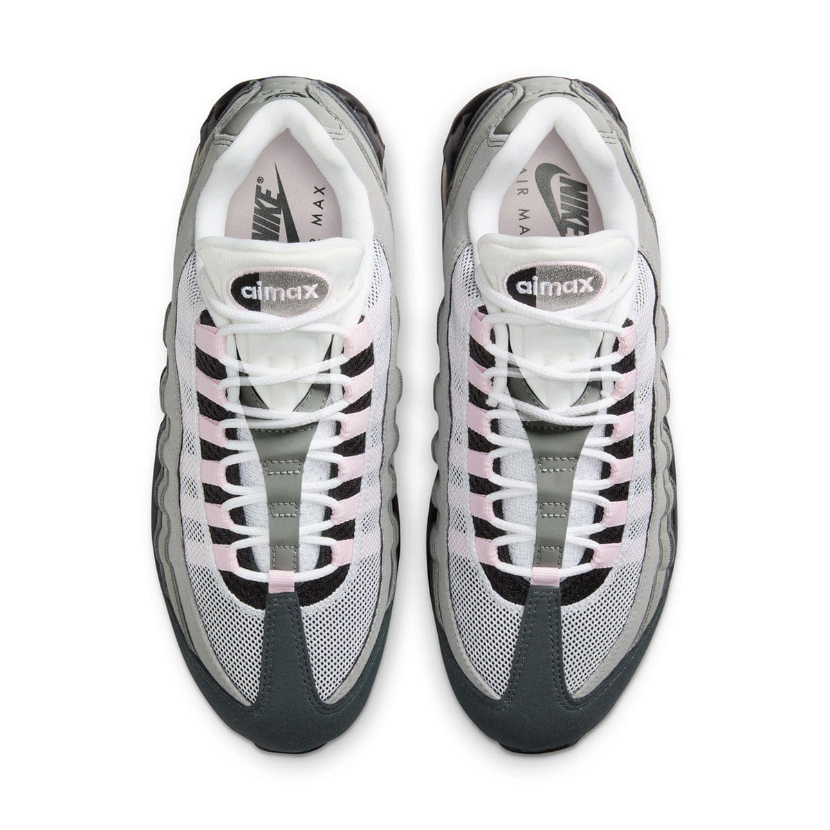 Nike Wmns Air Max 95 Big Bubble BLACK/PINK FOAM/WHITE/REFLECT SILVER
