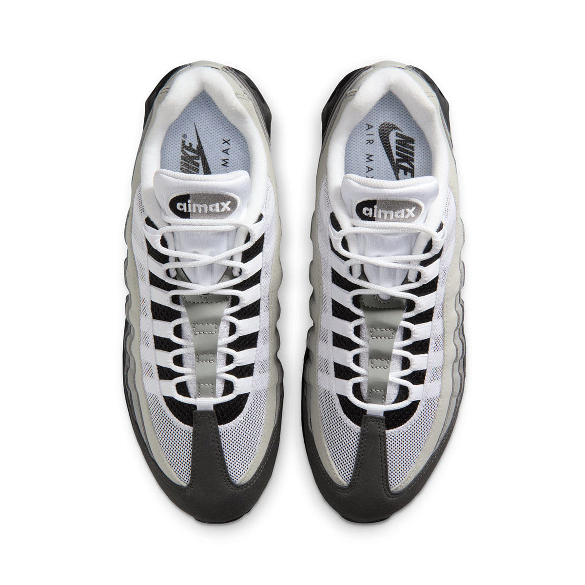 Nike Air Max 95 Big Bubble OG BLACK/WHITE/MEDIUM ASH/DK PEWTER