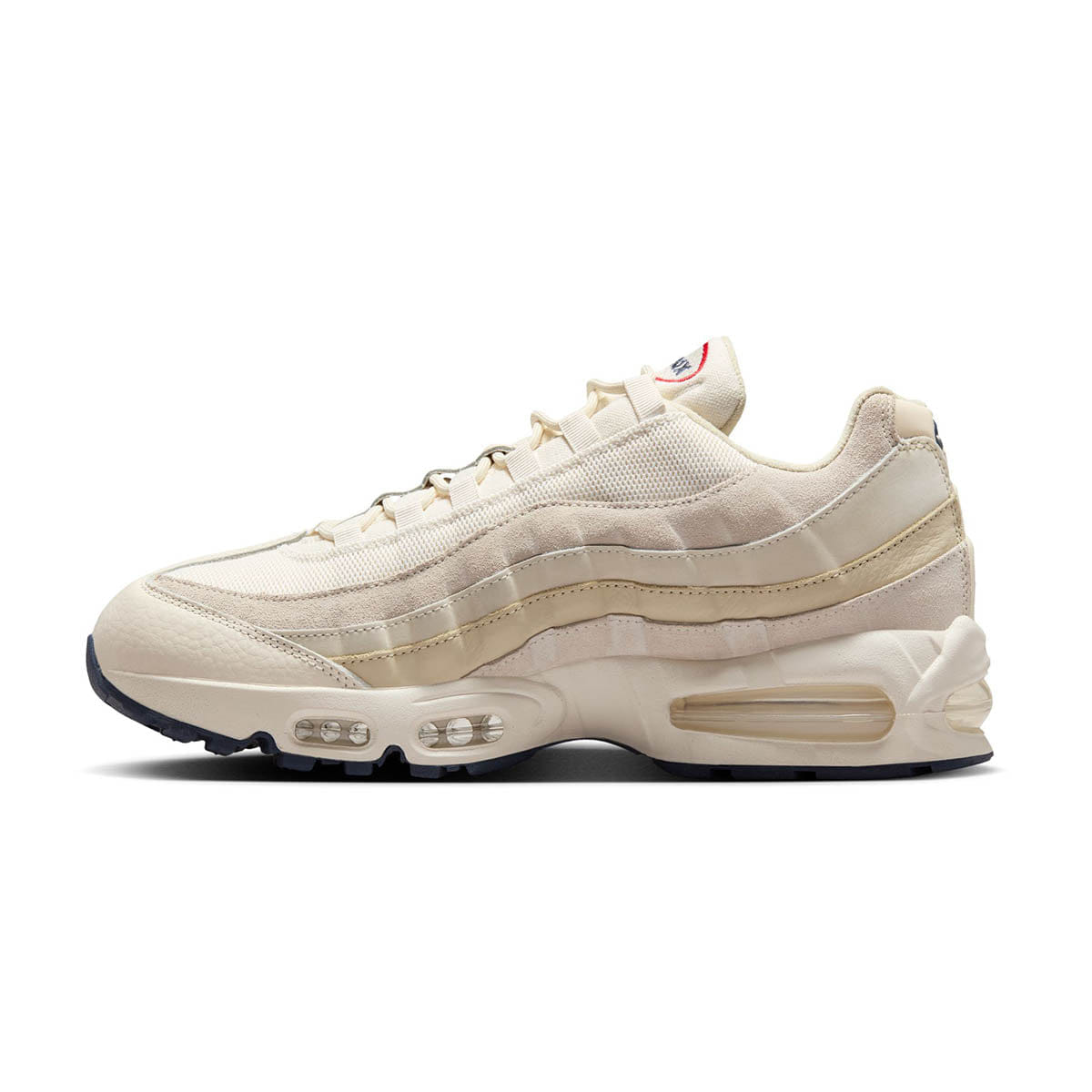 Nike Air Max 95 OG PRM Pale Ivory/Light Khaki/Sail/University Red