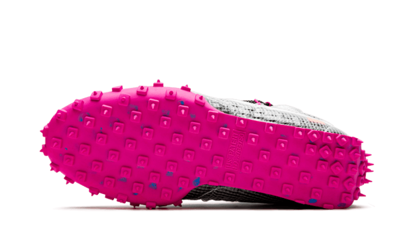 Nike Waffle Racer Off - White Black Fuchsia