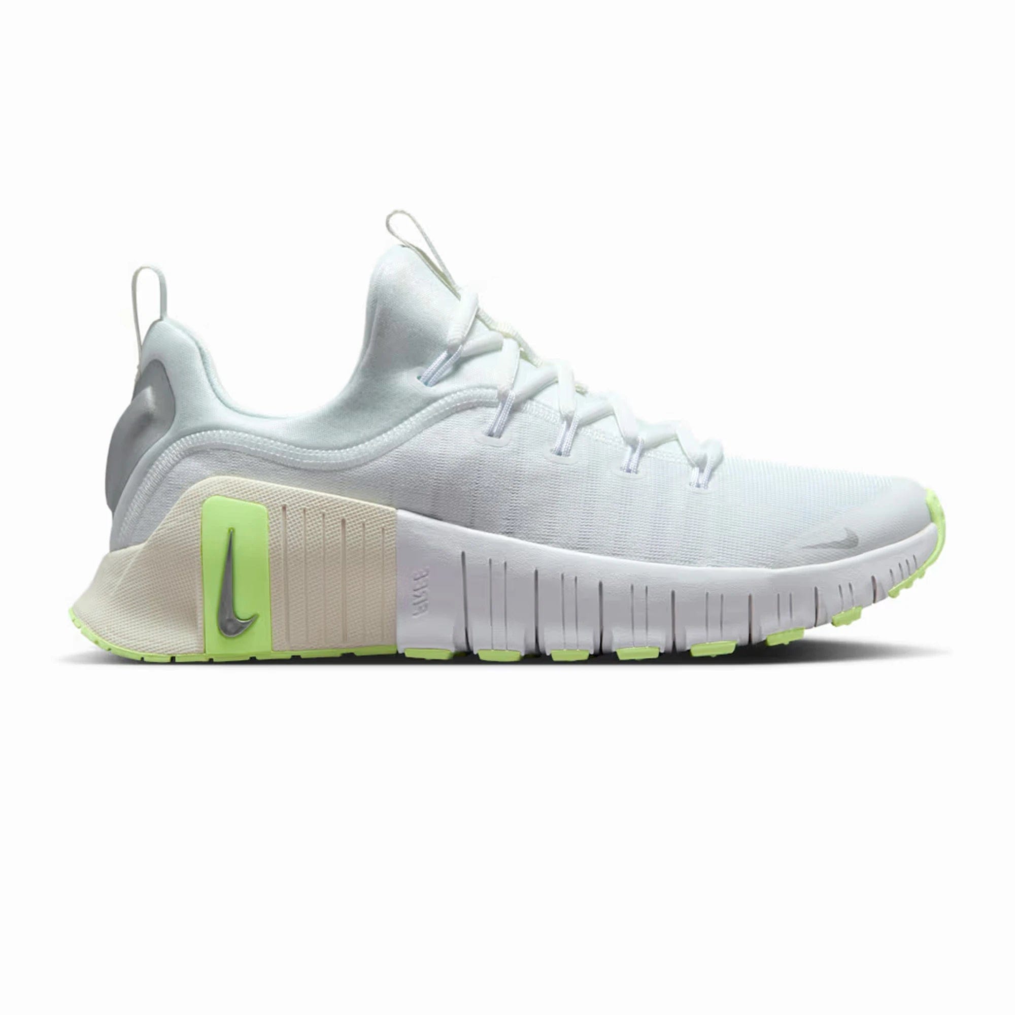 Nike Free Metcon 6 White / Barely Volt Women's
