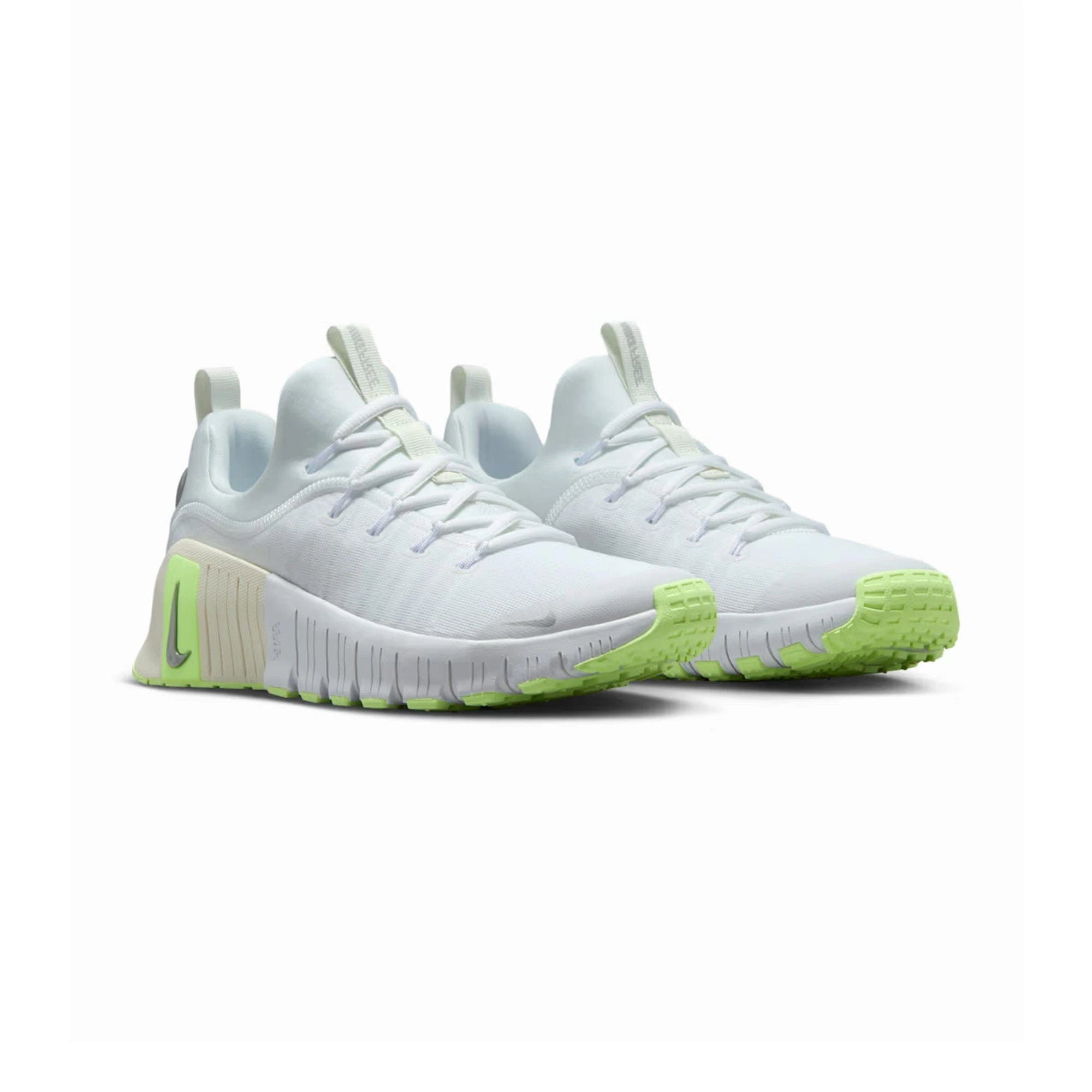 Nike Free Metcon 6 White / Barely Volt Women's