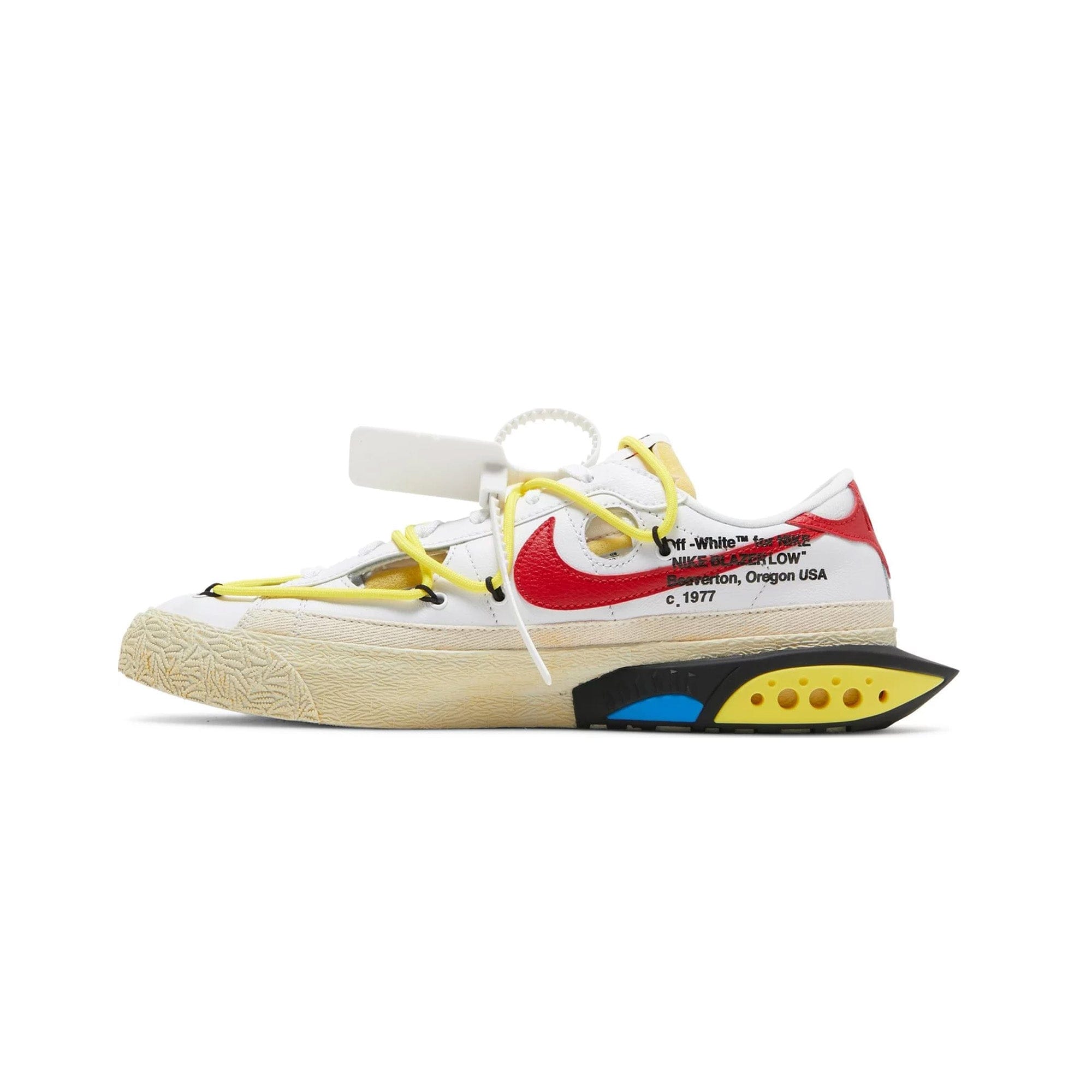 Nike Blazer Low Off - White University Red (2022)