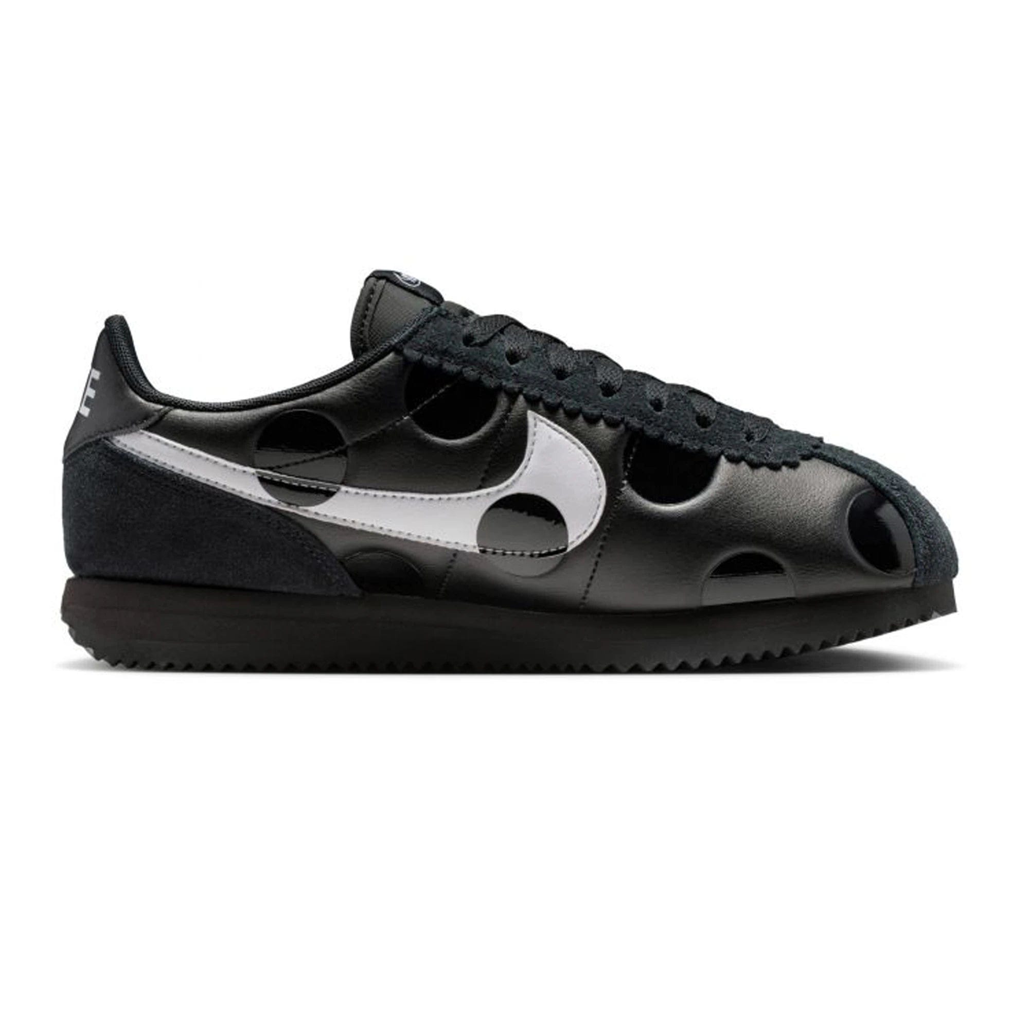 Nike Cortez Polka Dots Black White Women's