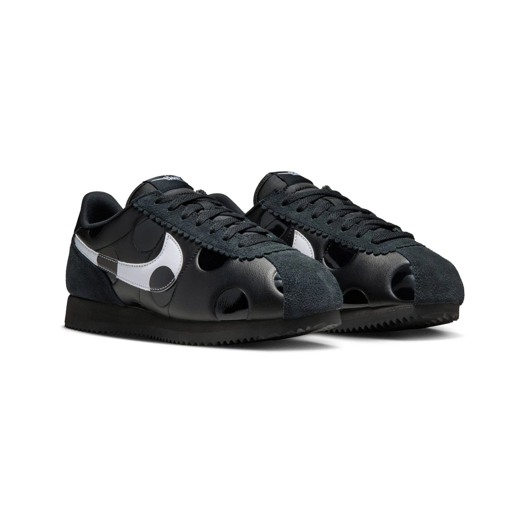 Nike Cortez Polka Dots Black White Women's