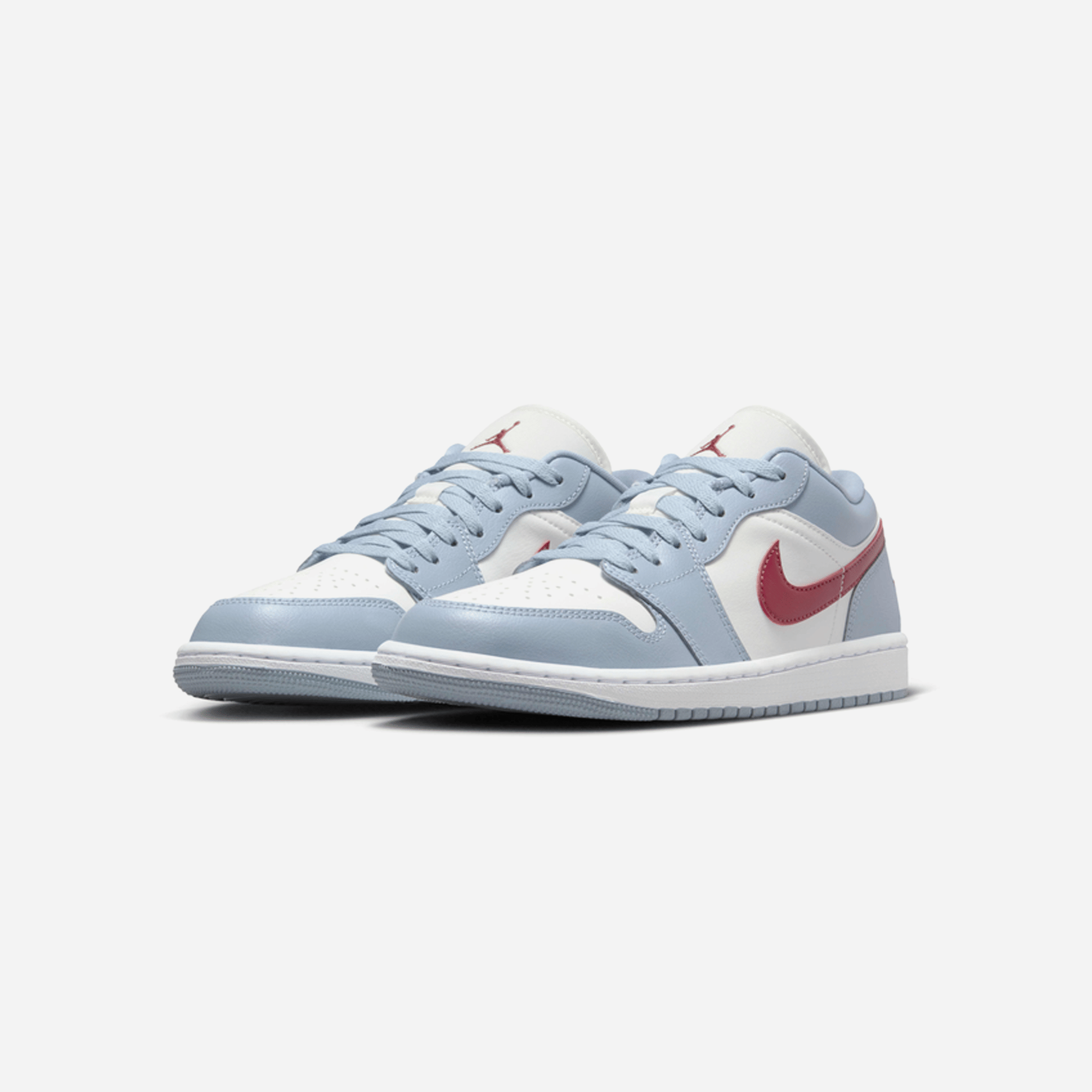 Air Jordan Nike Air Jordan 1 Low Blue Whisper Dune Red WMNS