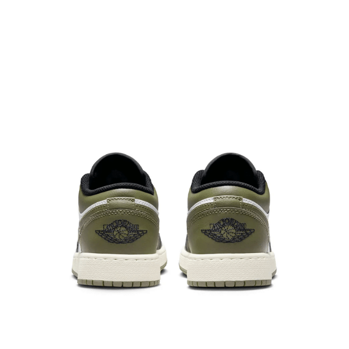 Air Jordan Jordan 1 Low Black Toe Medium Olive (Instant ship)