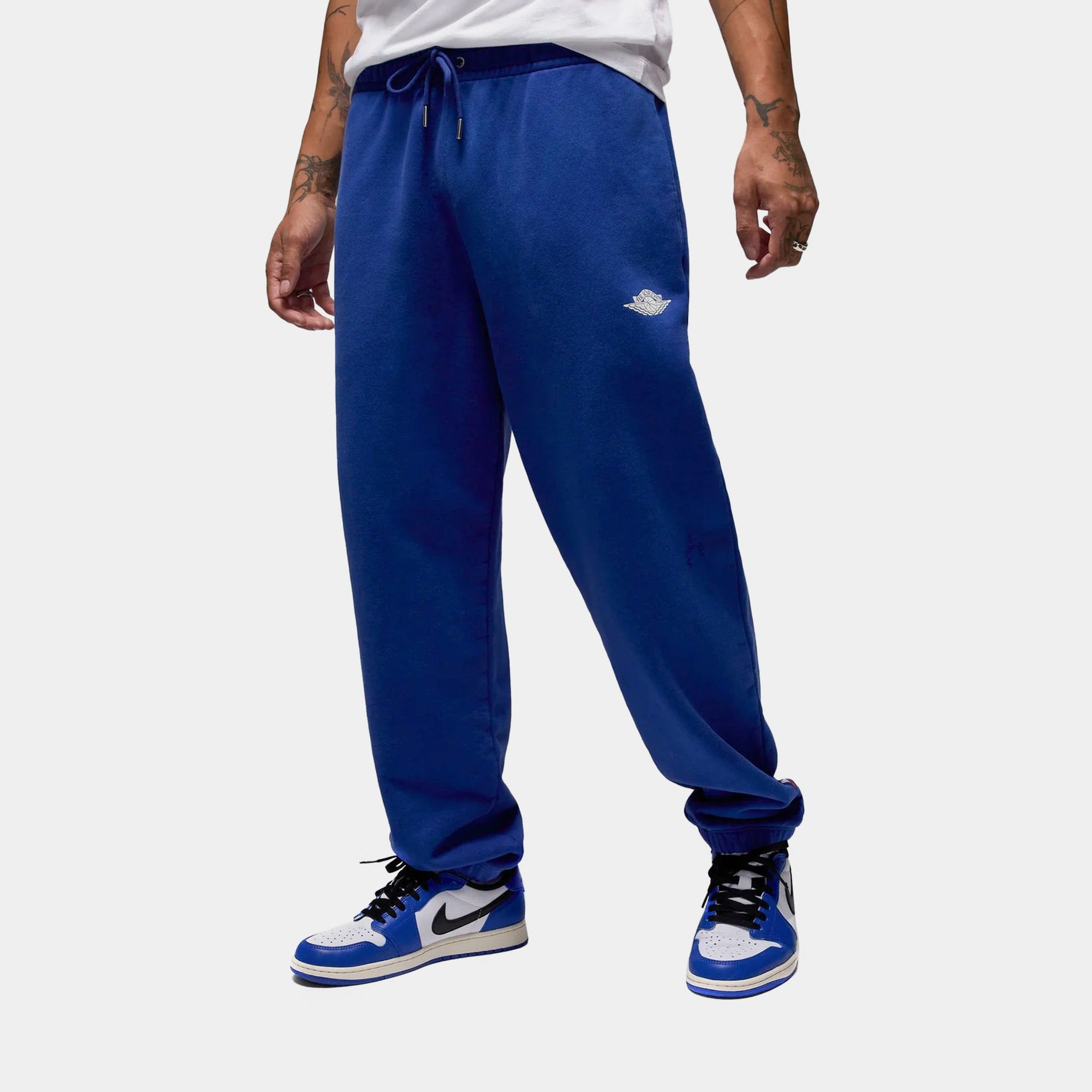 Air Jordan JDN Rare Air Fleece Joggers Mens Sweatpants (Navy/White)